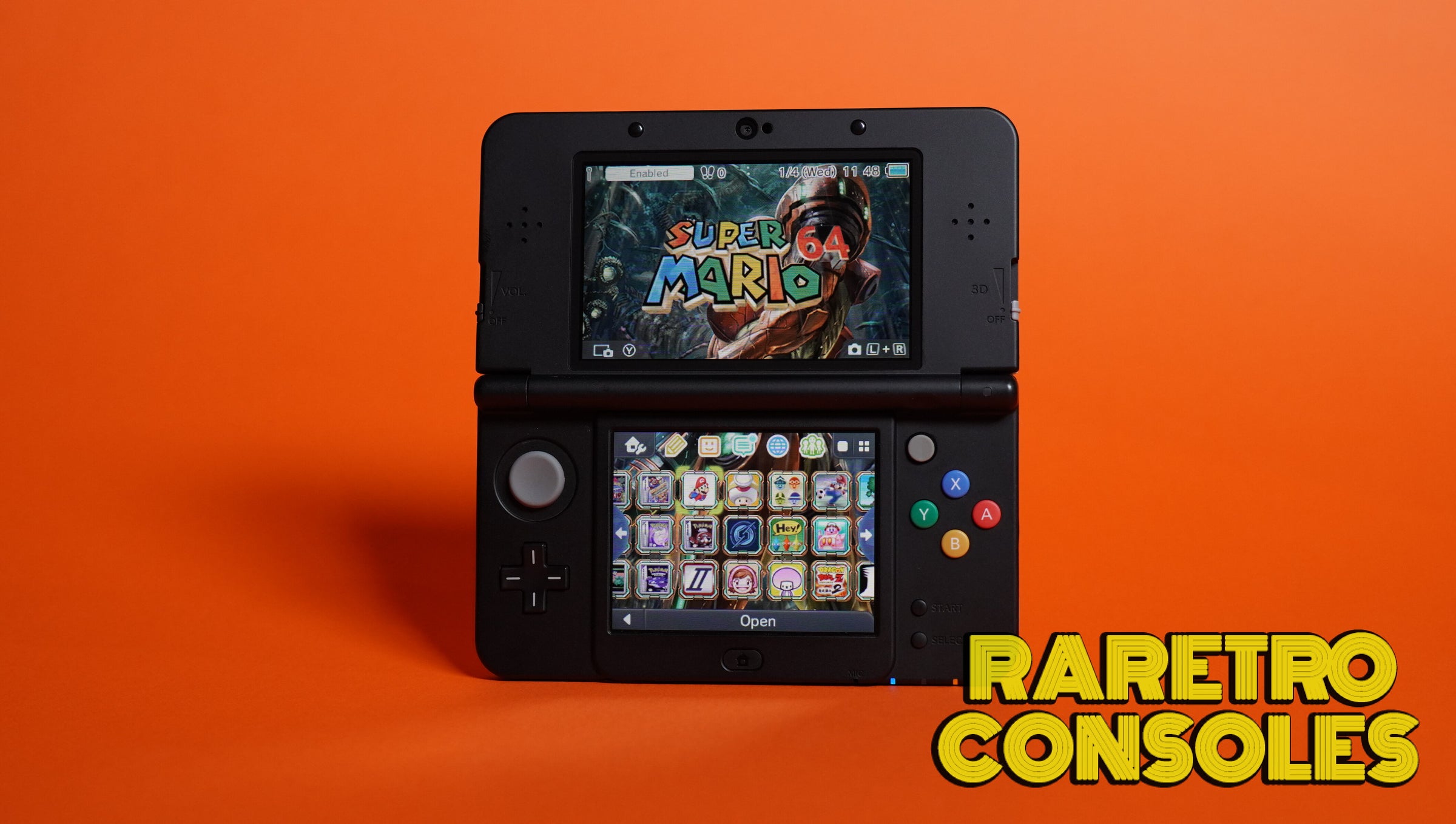 New Nintendo 3DS with Custom Starfield Plates | Raretro Consoles