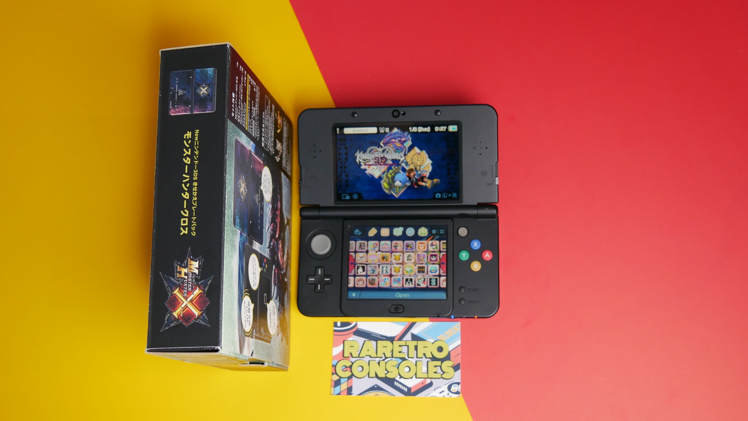 New Nintendo 3DS Special Edition Monster Hunter X with Box