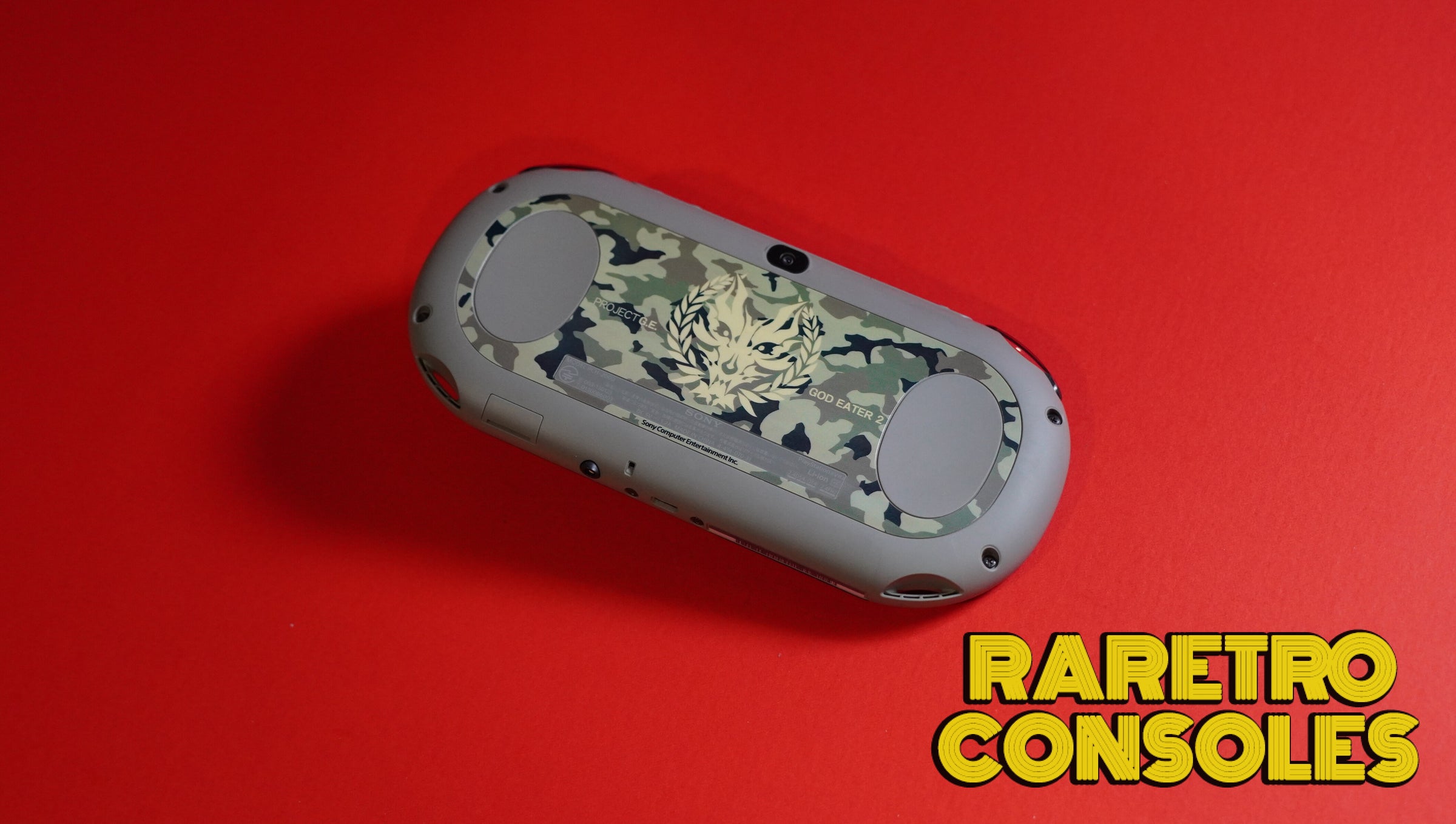 God Eater 2 Fenrir Sony Vita 2000 Console with Box | Raretro Consoles