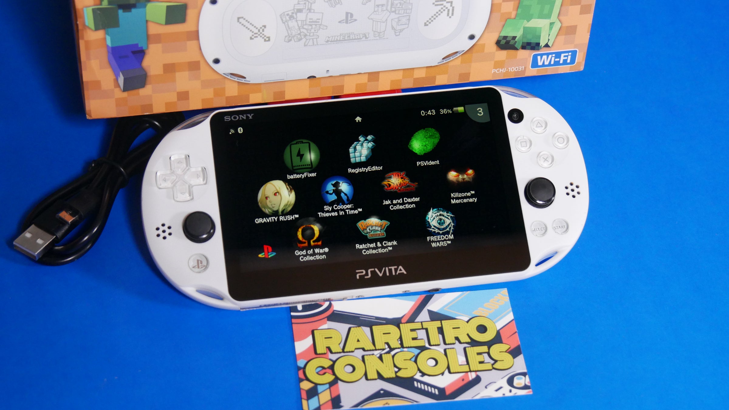 Minecraft Limited Edition PlayStation PS Vita Console - Japanese