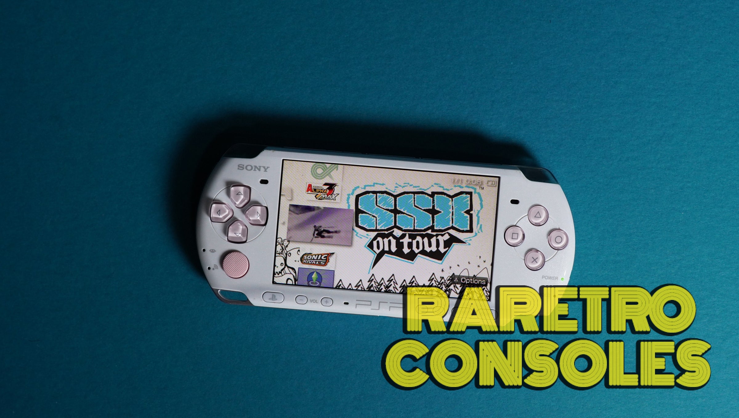 Pearl White x Pink PSP 3000 PlayStation Portable | Raretro Consoles