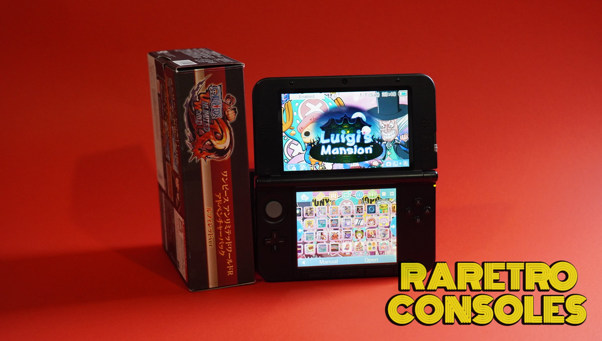 Nintendo 3DS ONE PIECE ルフィレッド（箱、ソフト付き） Amazon.com: One Piece: Unlimited World Red - Nintendo 3DS Standard