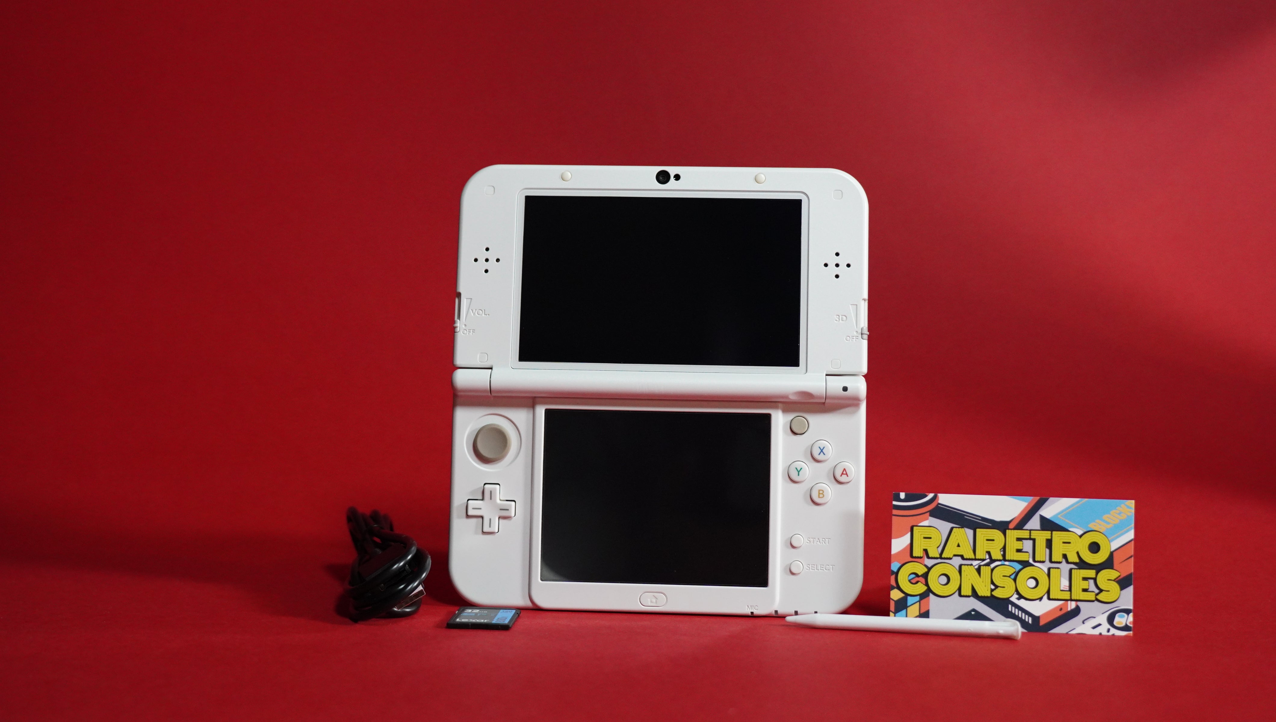 Dual IPS New Nintendo 3DS XL in Pearl White | Raretro Consoles