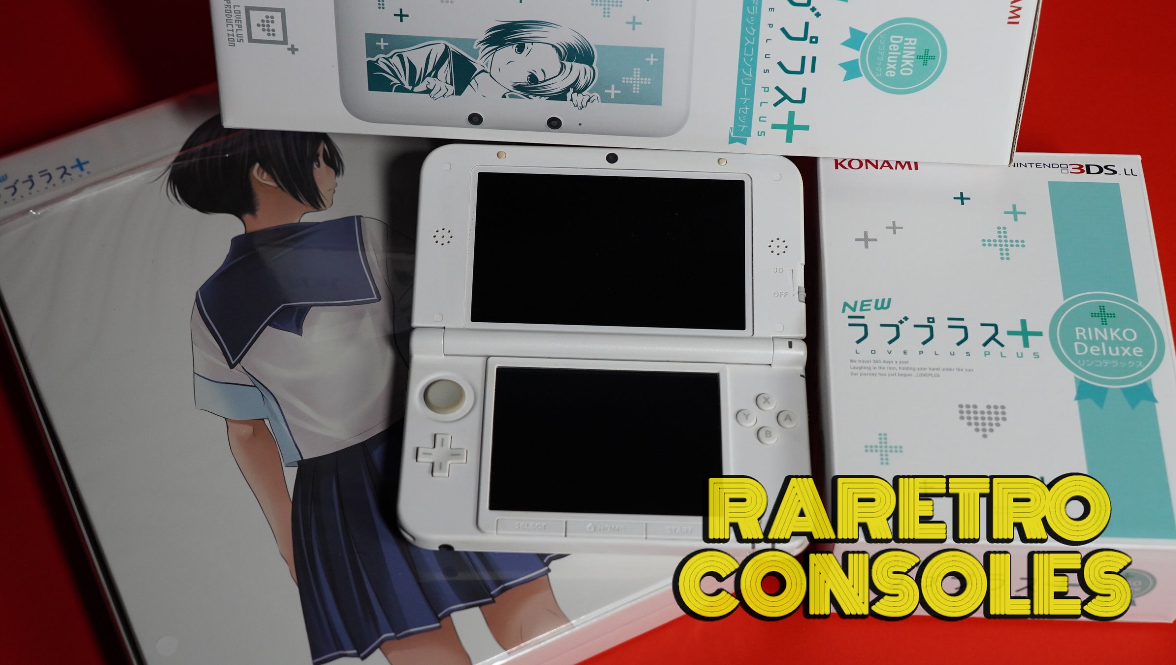 New Love Plus+ Rinko Deluxe Nintendo 3DS XL Console with Box