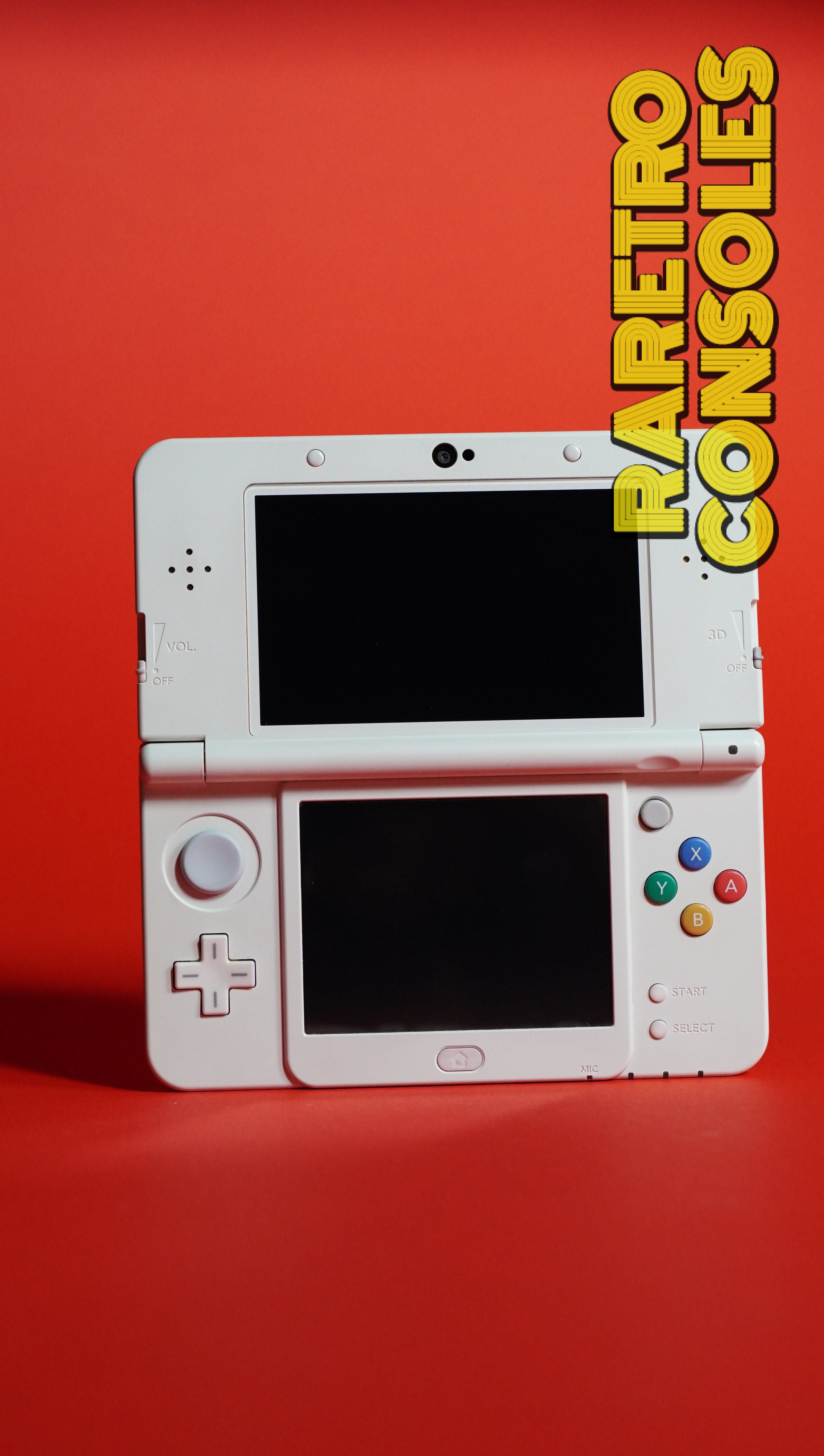 New Nintendo 3DS with No. 019 Red Mushroom Plates | Raretro Consoles