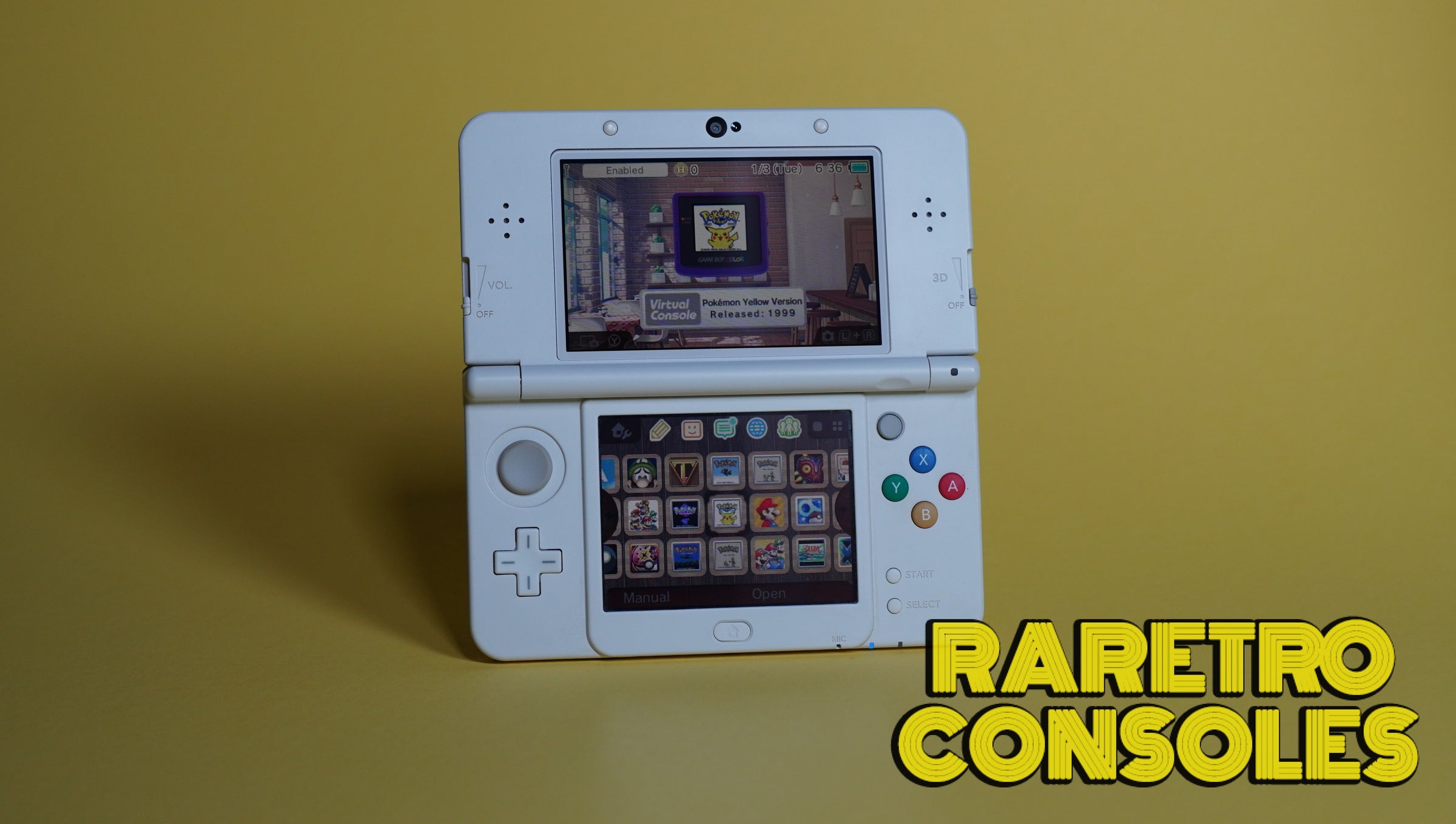 New Nintendo 3DS With No. 075 Mickey Mouse Comic Plates