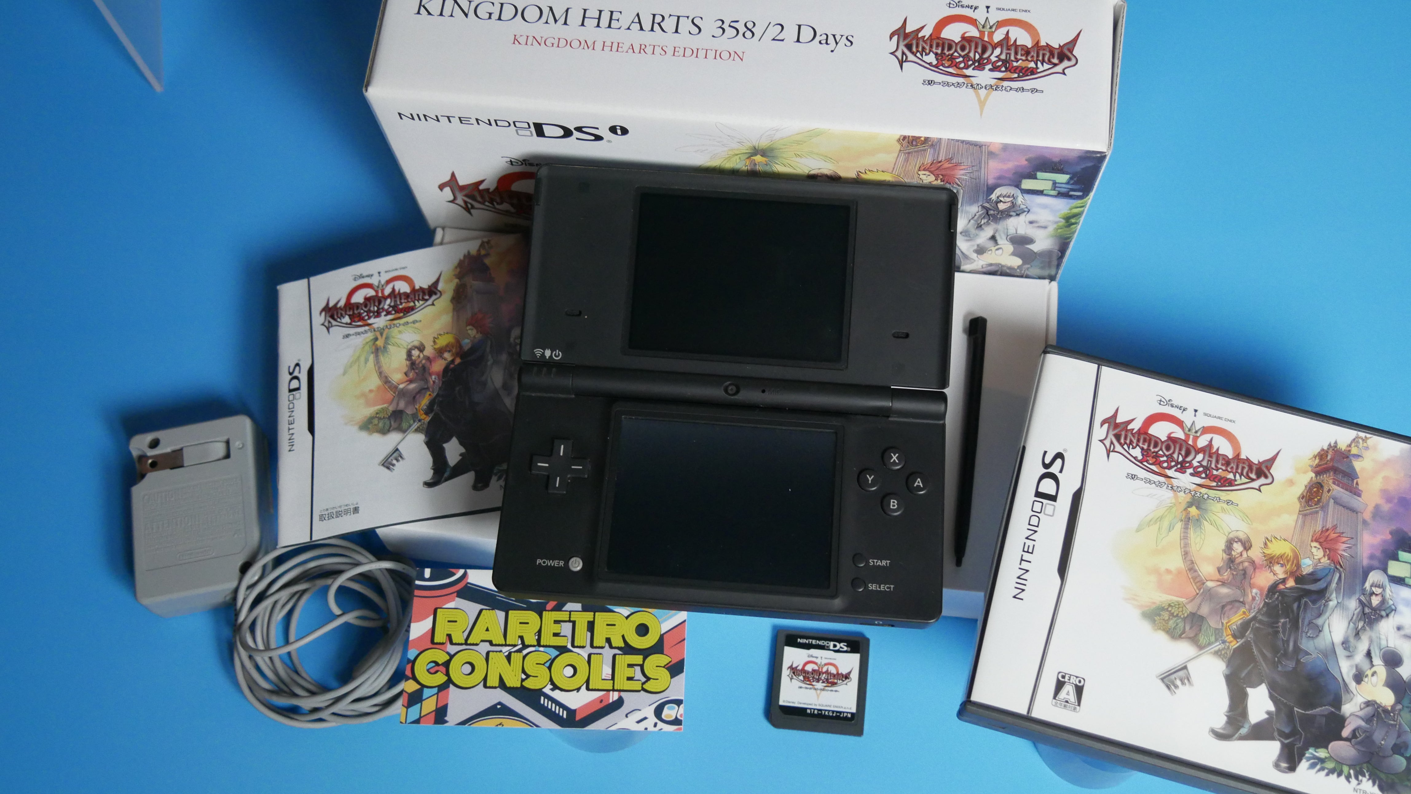 福袋・半額ポスター - クリーニング屋さん専用の通 Nintendo DSi Kingdom Hearts 358/2 Days Complete with box 携帯用ゲーム機本体