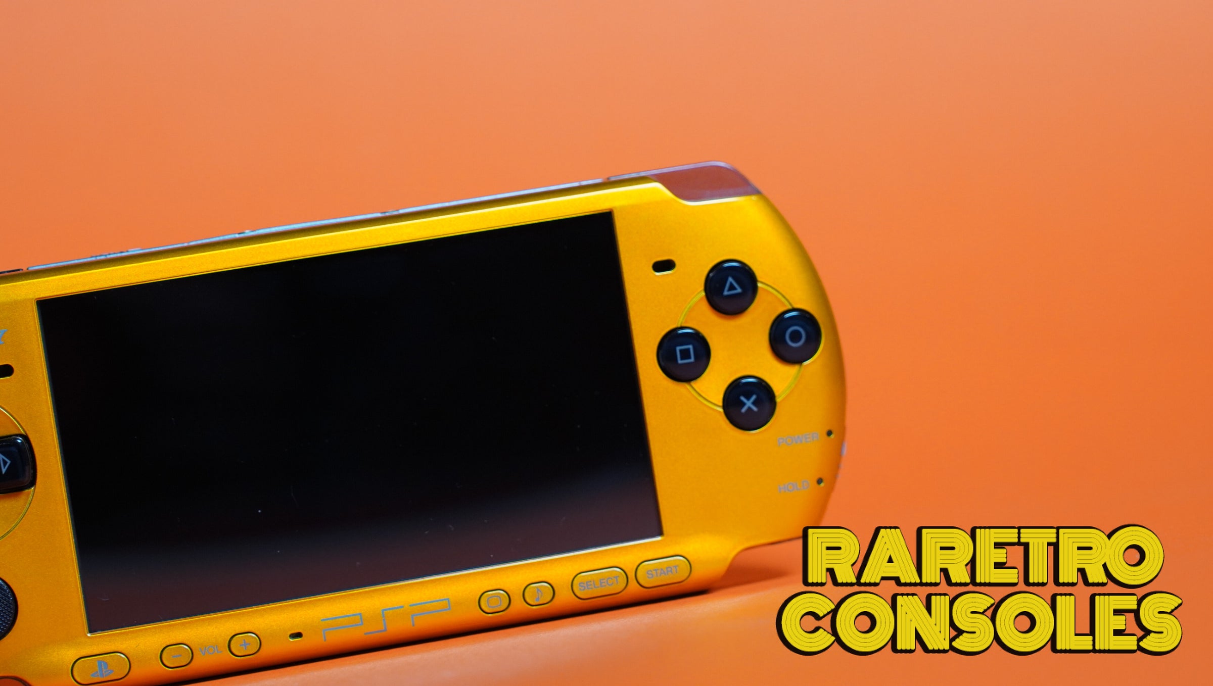 Yellow Sony Playstation Portable PSP 3000 | Raretro Consoles