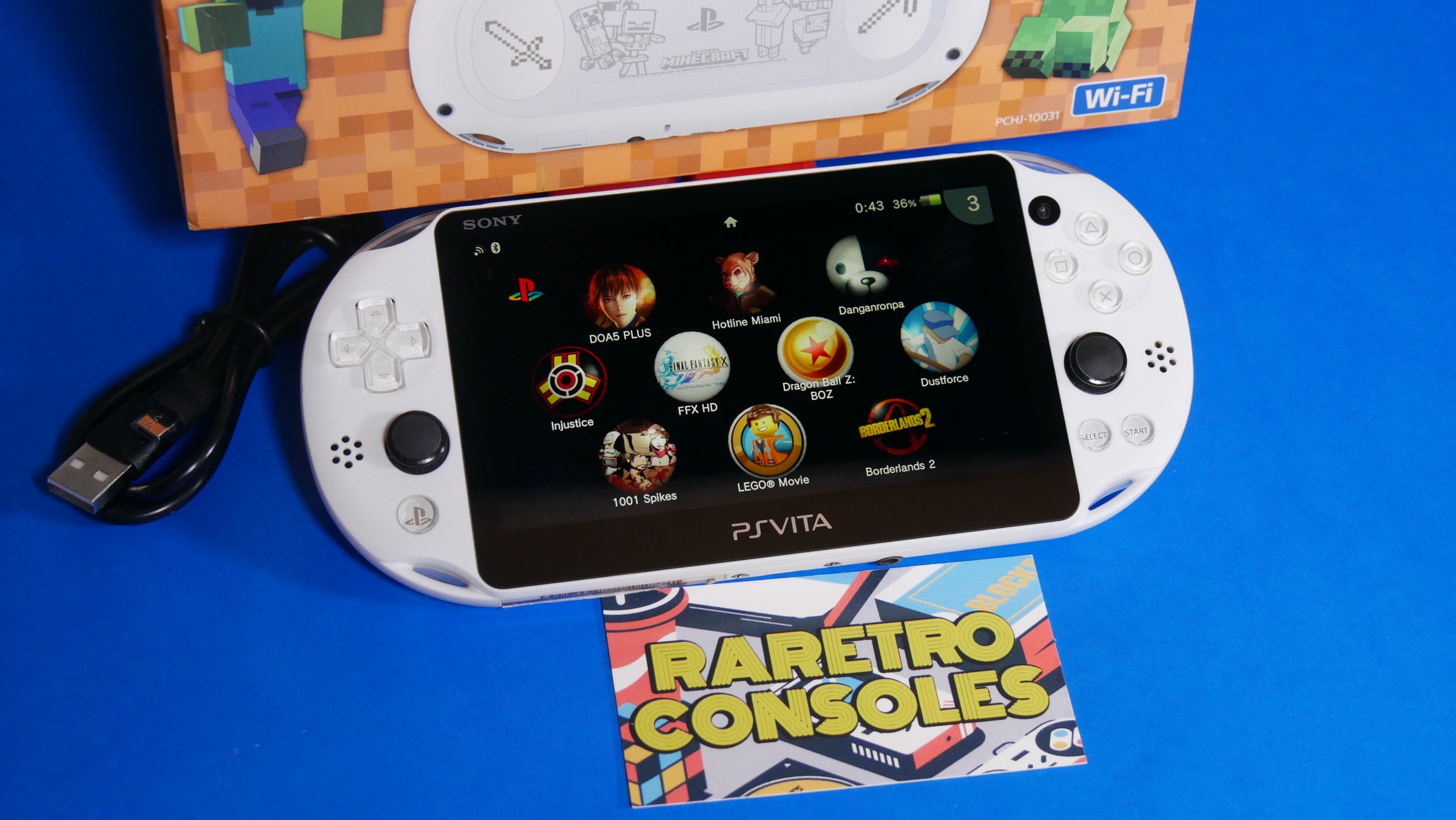 Minecraft Limited Edition PlayStation PS Vita Console - Japanese
