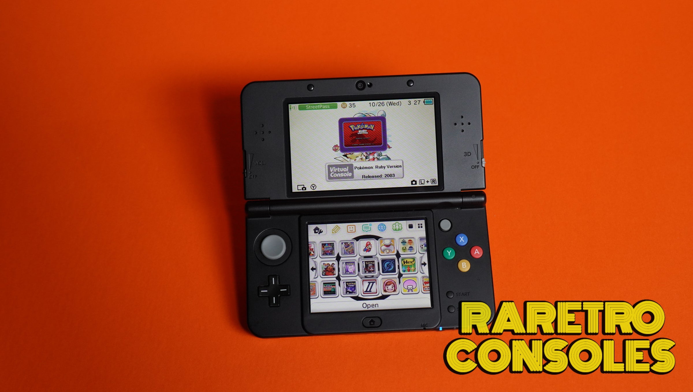 New Nintendo 3DS with Custom Pokémon Anniversary Plates | Raretro 