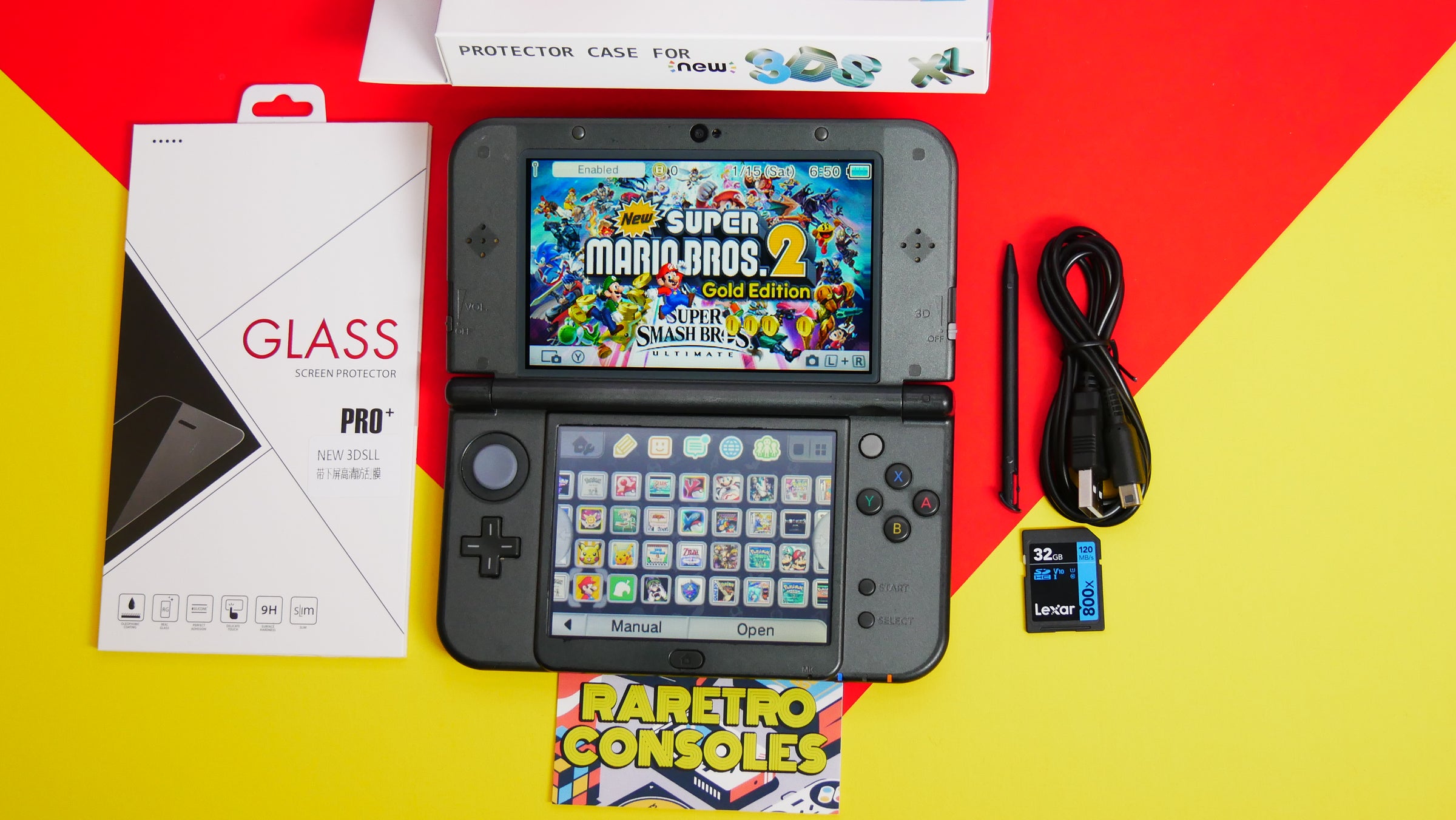 トップス 3ds Top IPS New Nintendo 3DS XL Super Smash Bros - Japanese Exclusive