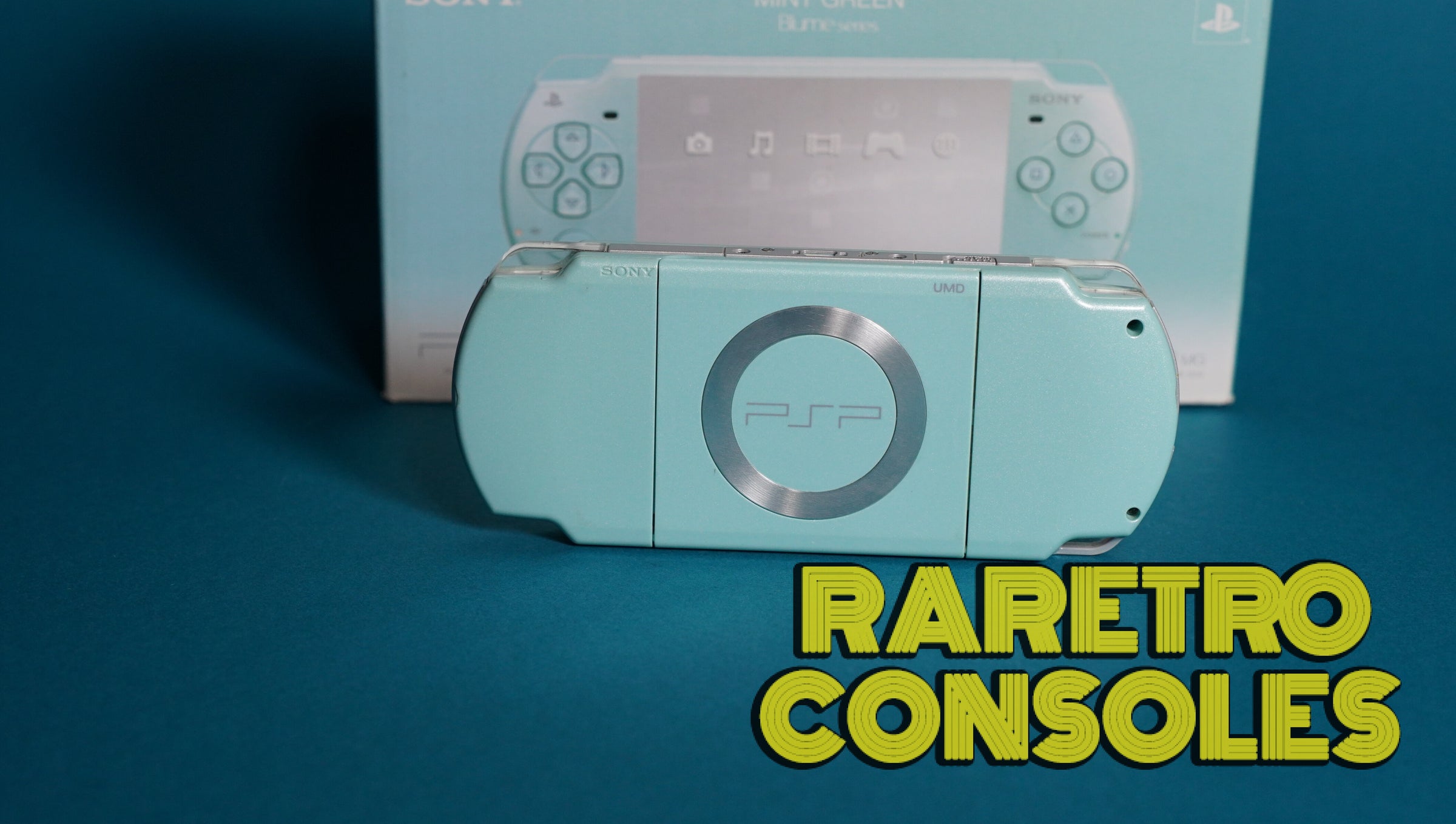 PSP-2000 ミントグリーン 箱付き Sony PSP 2000 Launch Edition Mint Green with Box | Raretro