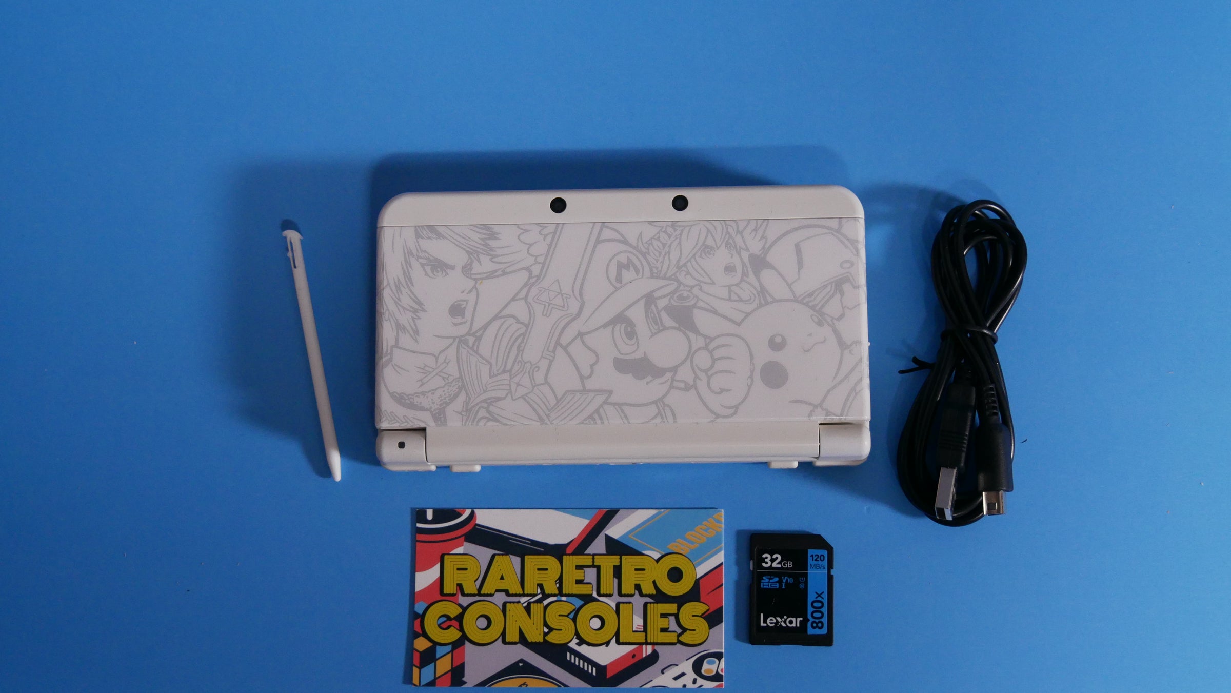 New Nintendo 3DS XL LL Metallic Red Console Stylus Japanese