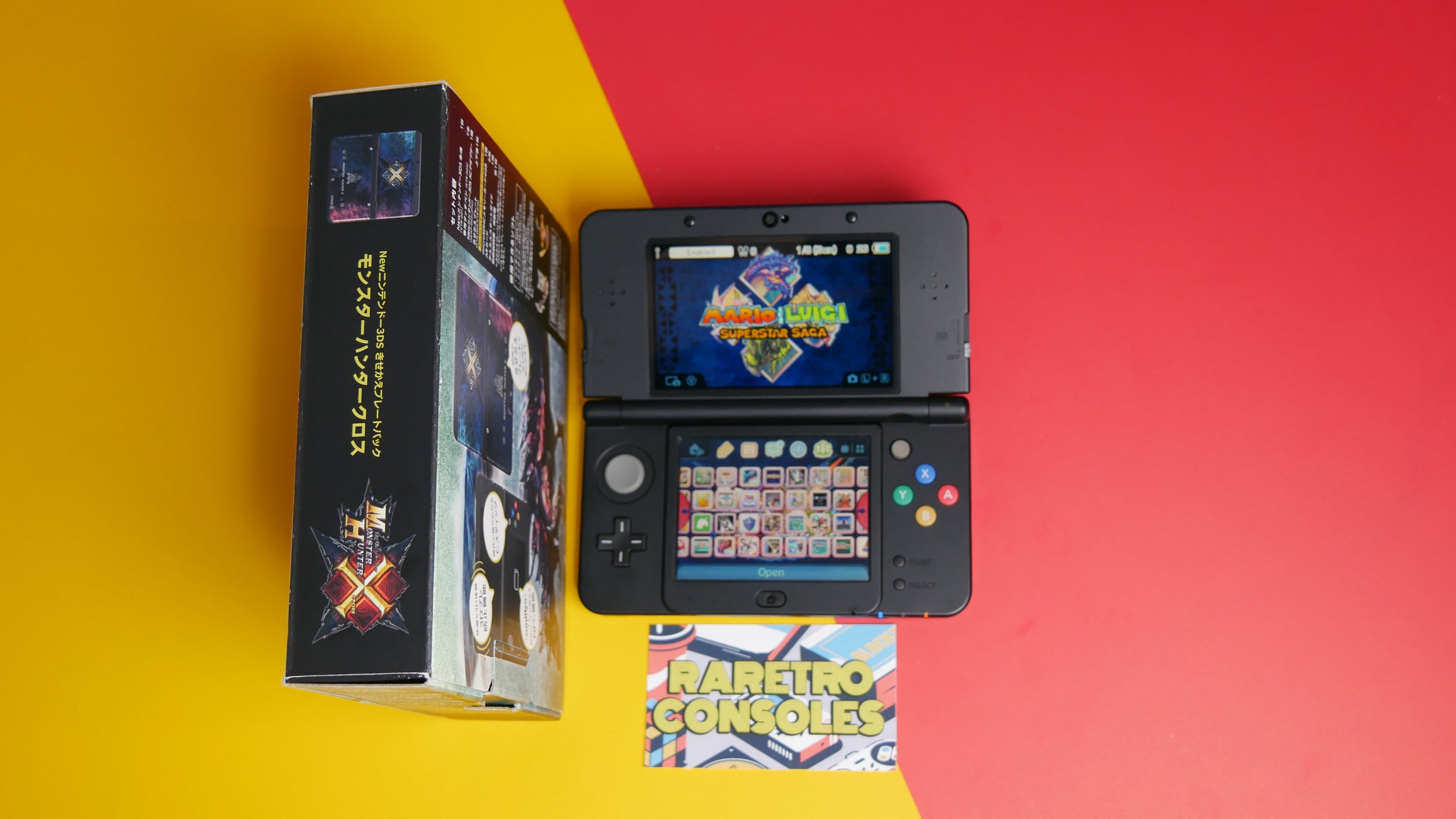 New Nintendo 3DS Special Edition Monster Hunter X with Box