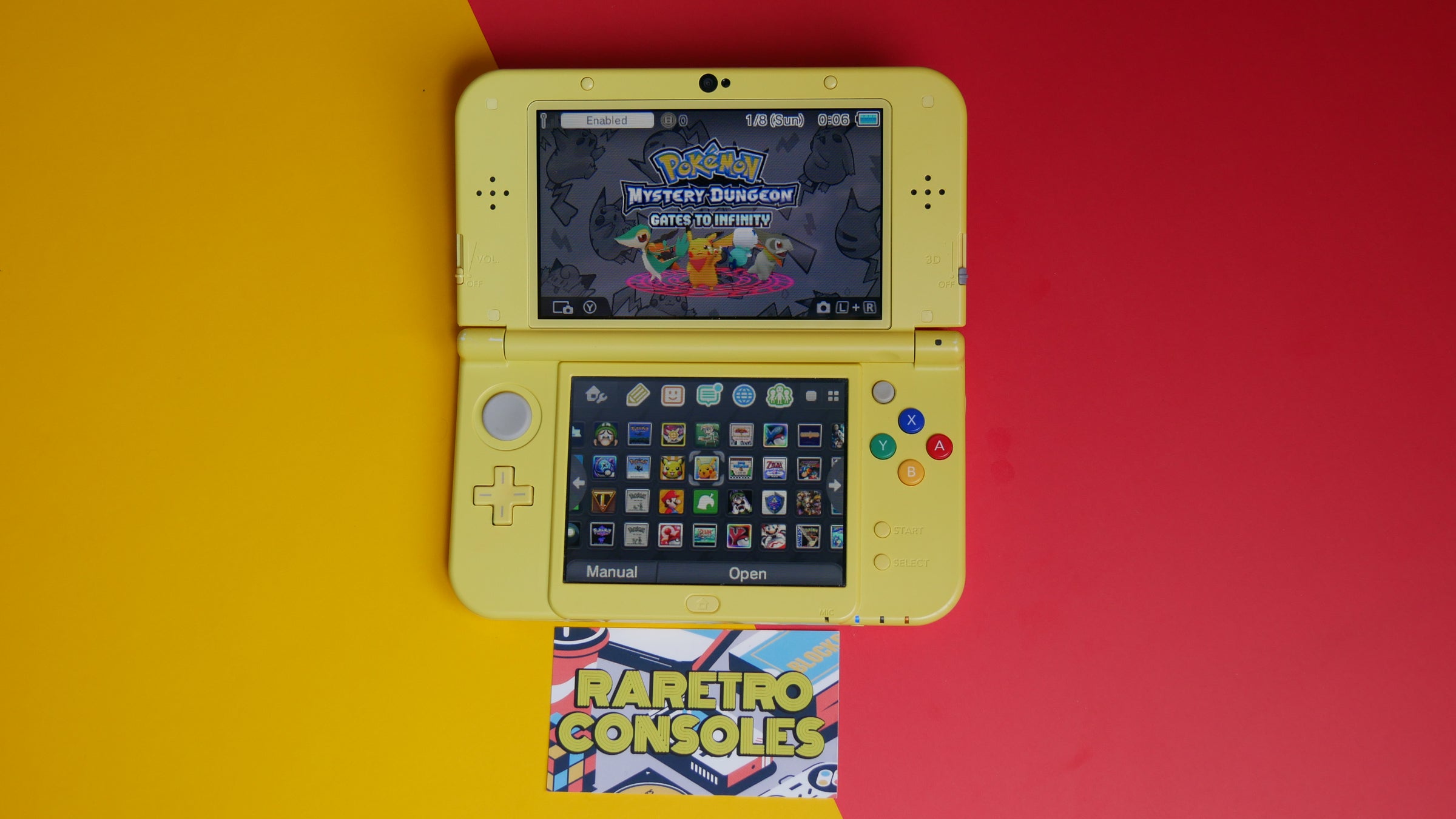 New Nintendo 3DS XL Pikachu Limited Edition | Raretro Consoles