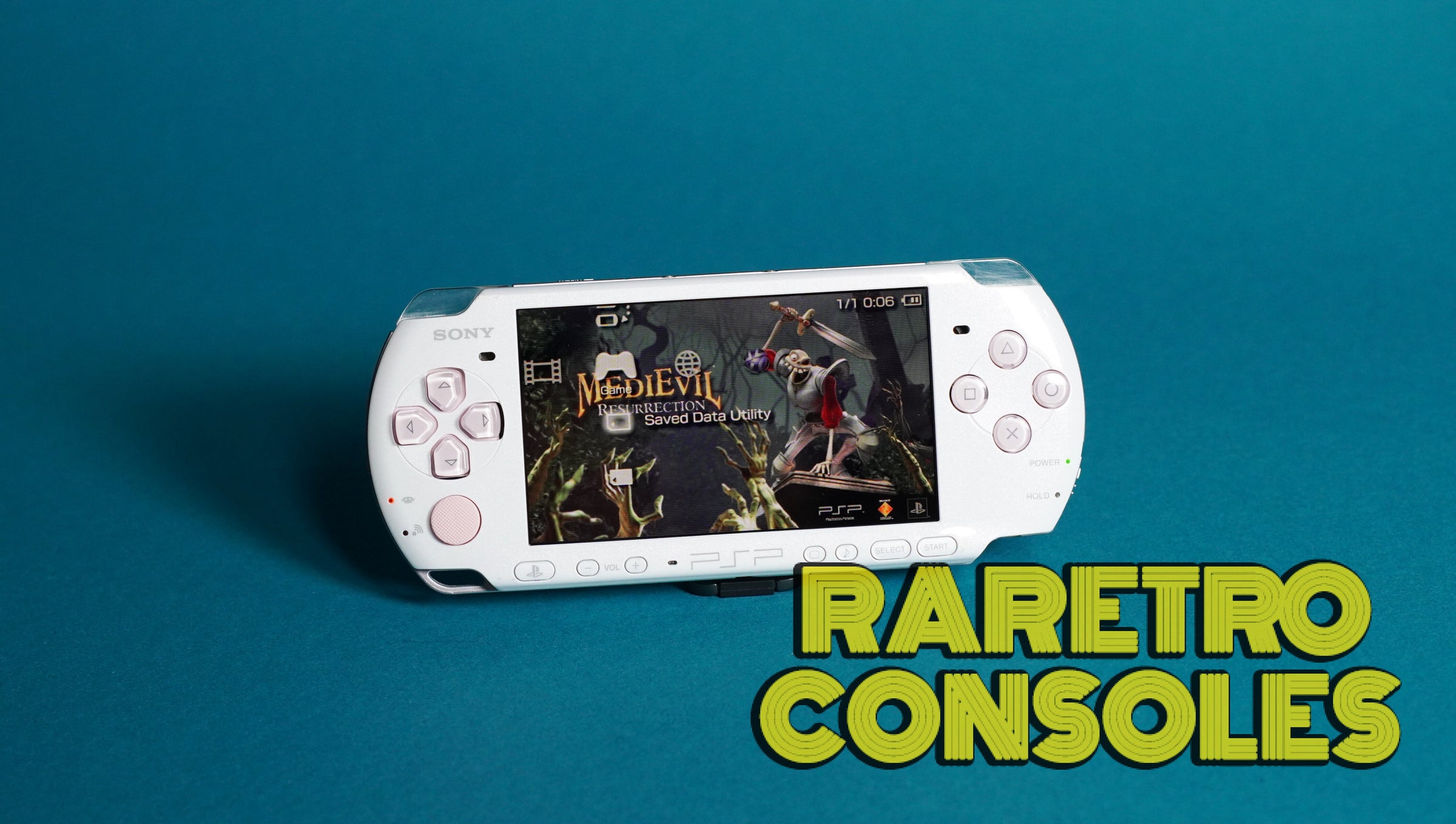 Pearl White x Pink PSP 3000 PlayStation Portable | Raretro Consoles