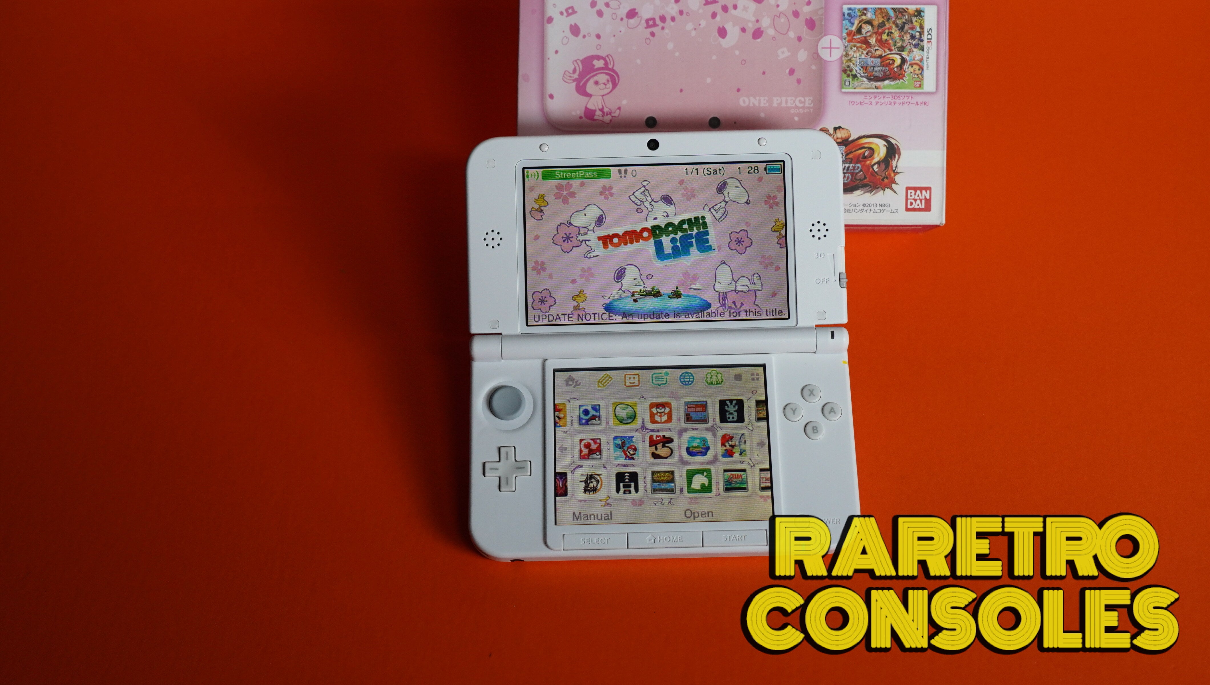 One Piece Chopper Pink Limited Edition Nintendo 3DS XL with Box