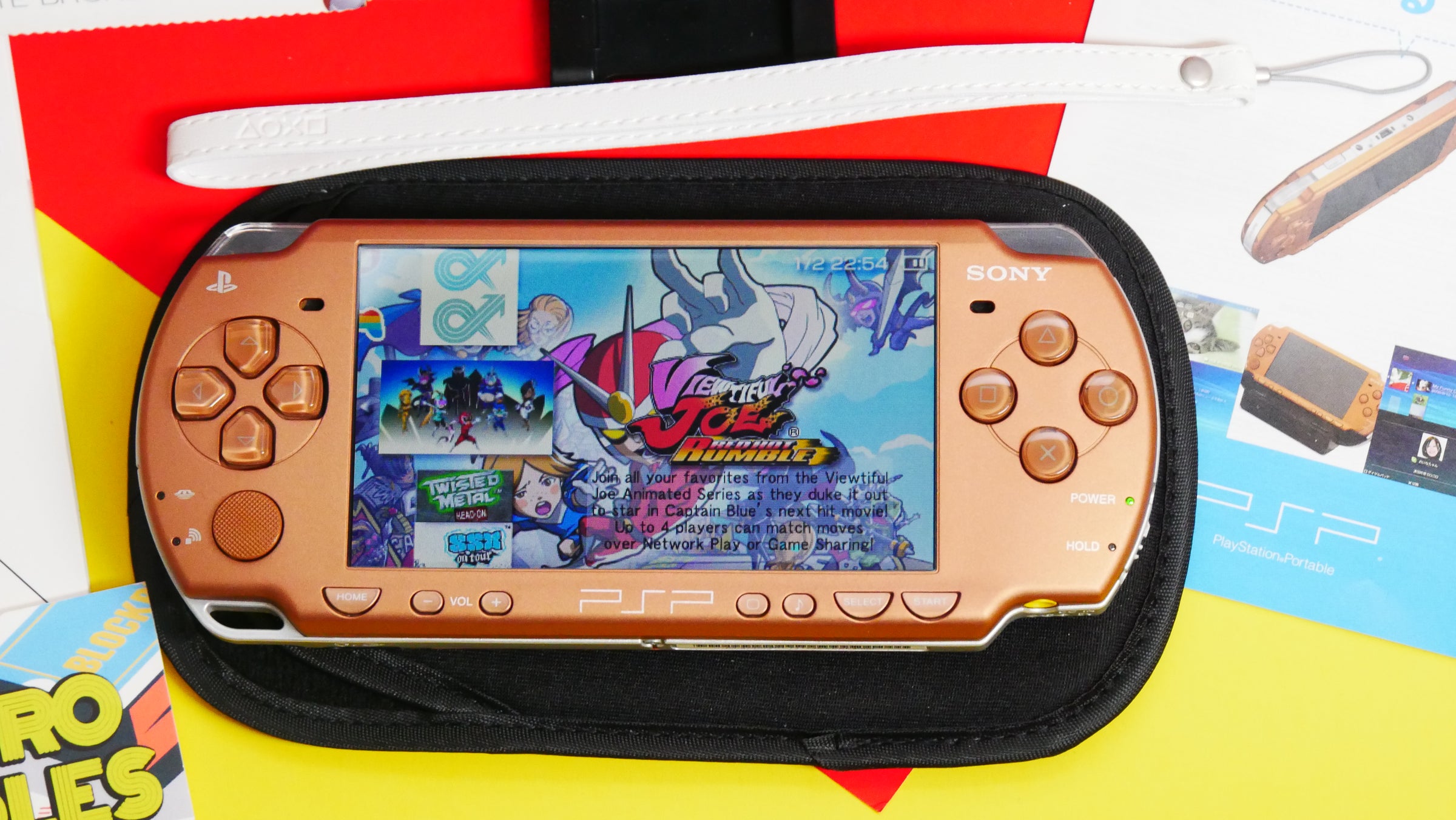 Sony PlayStation Portable PSP 2000 Matte Bronze with box | Raretro