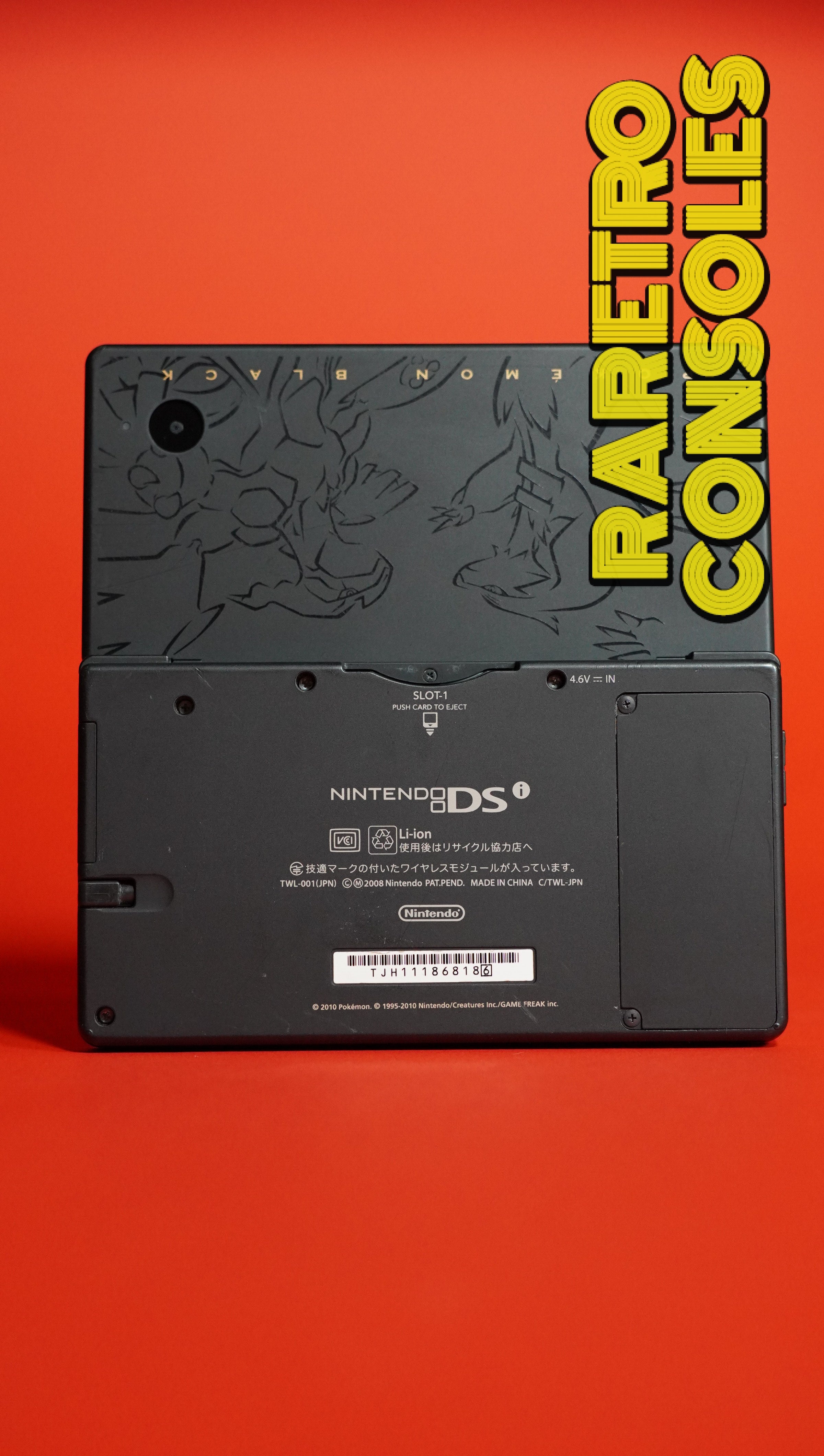 Nintendo DSi Pokémon Black Limited Edition | Raretro Consoles