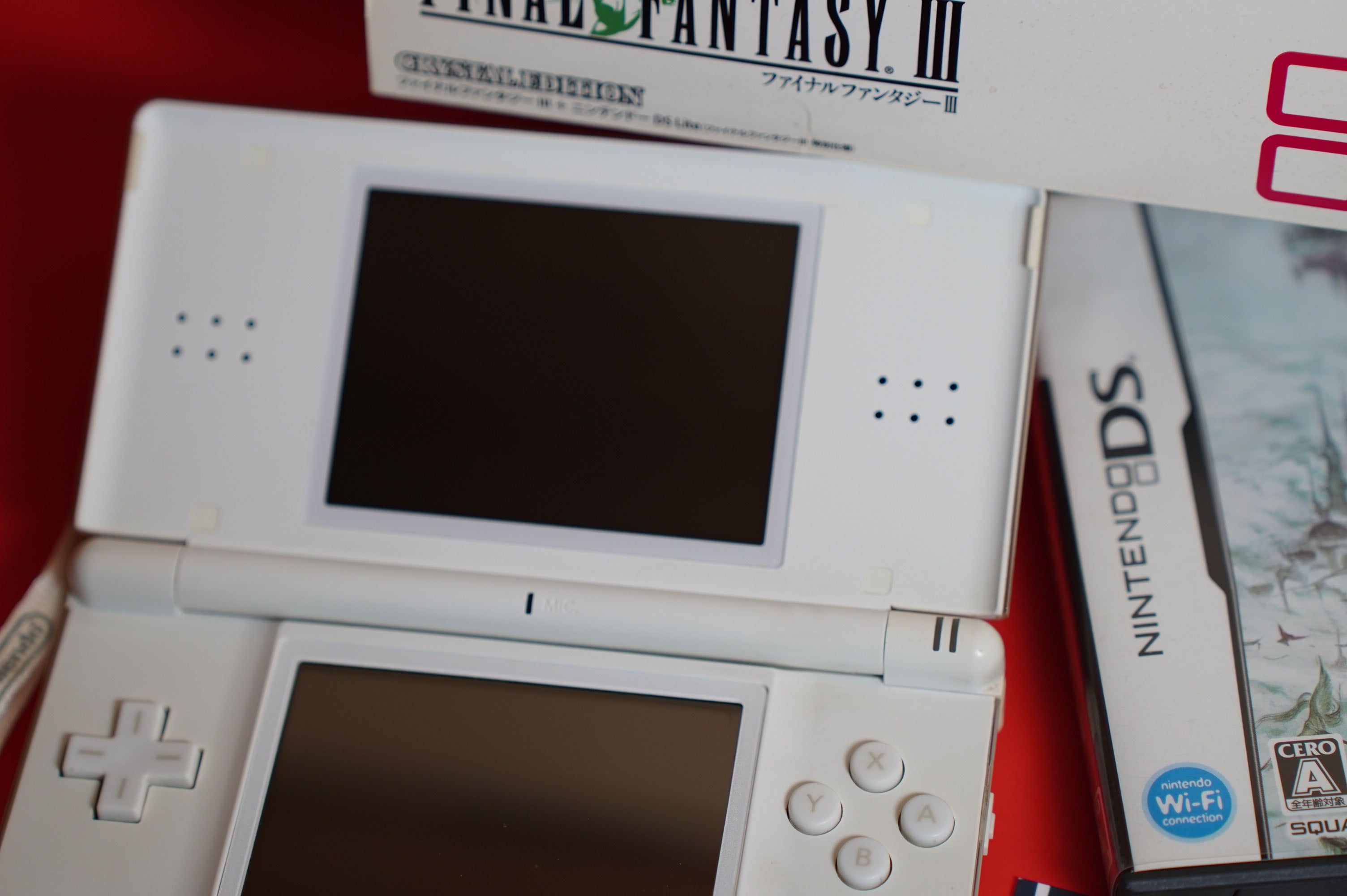 Nintendo DS Lite Final Fantasy III Crystal Edition With Box