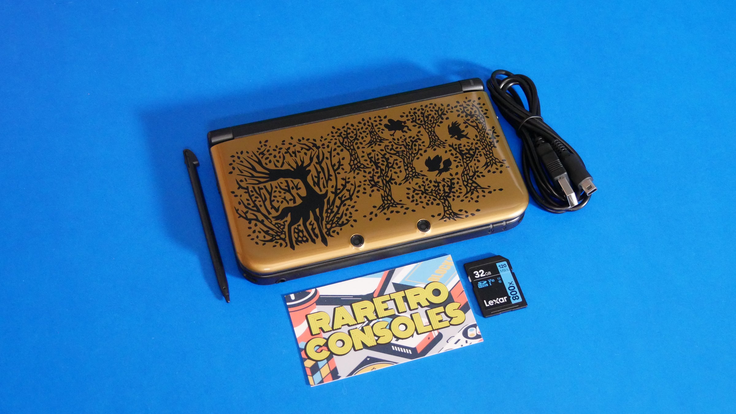 Nintendo 3DS XL Pokemon X & Y Premium Gold Limited Edition