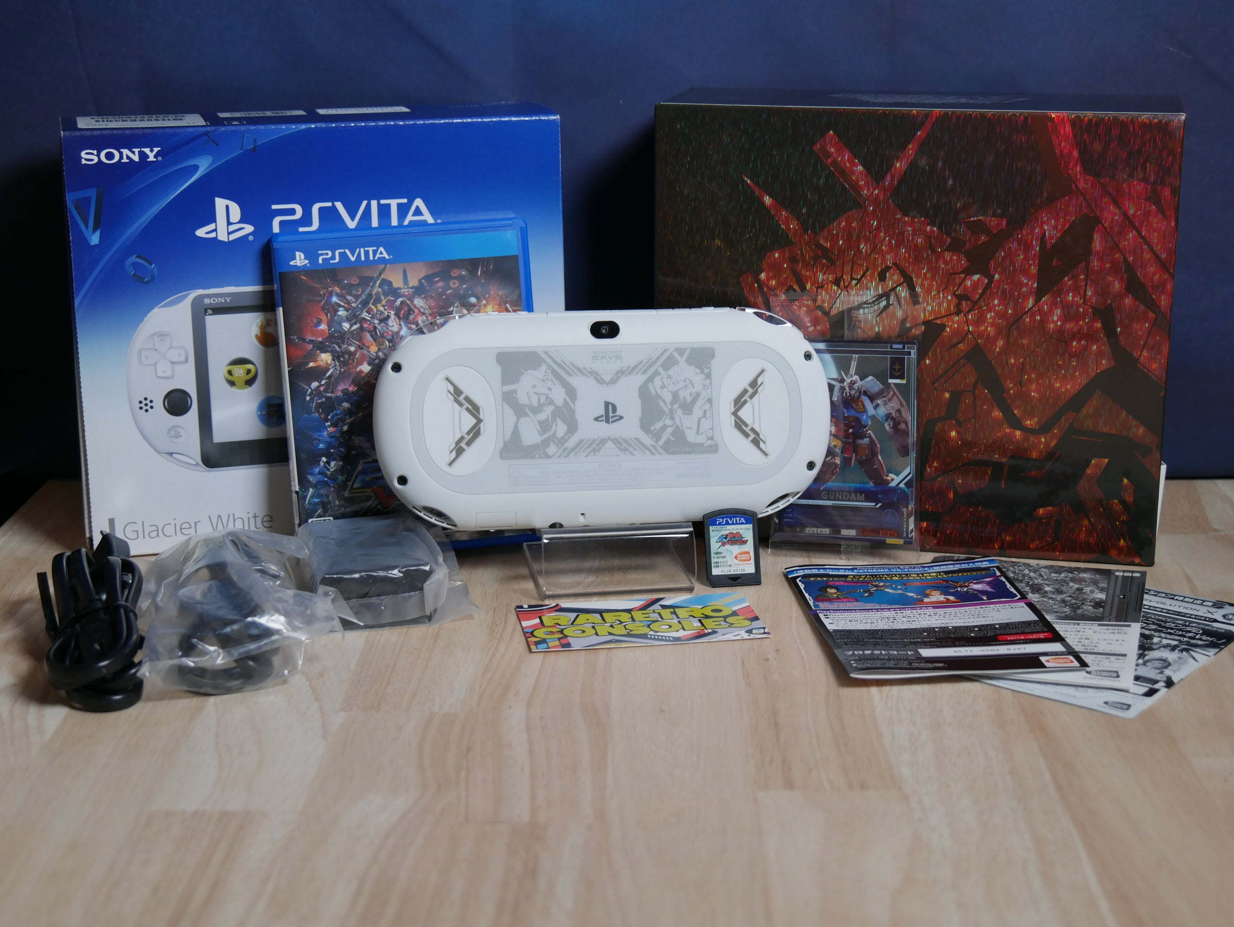 SONY - Playstation Vita ガンダムEXVS-FORCE Edition PS vita Gundam Limited Edition Extreme VS-FORCE Black