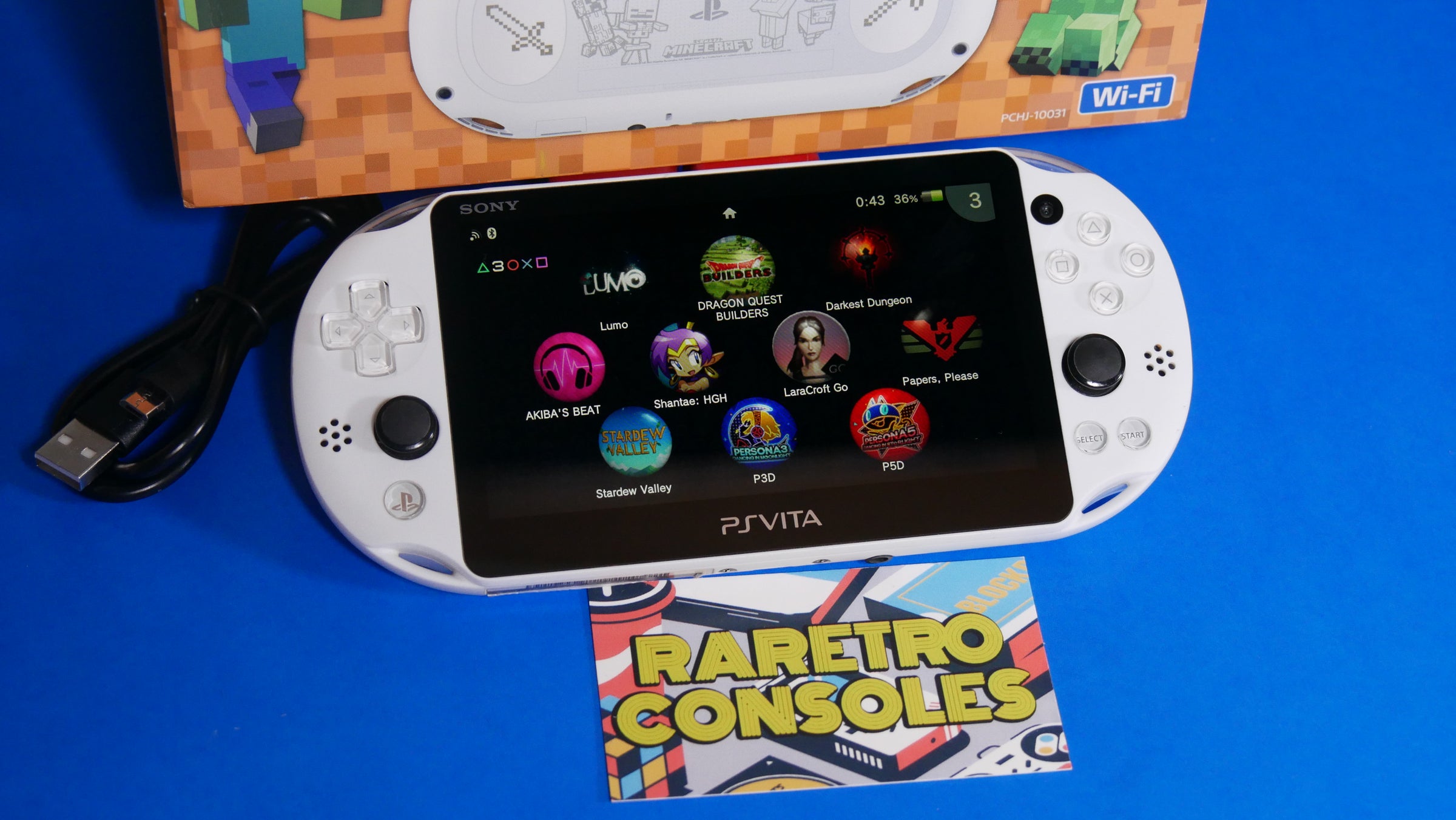 Minecraft Limited Edition PlayStation PS Vita Console - Japanese