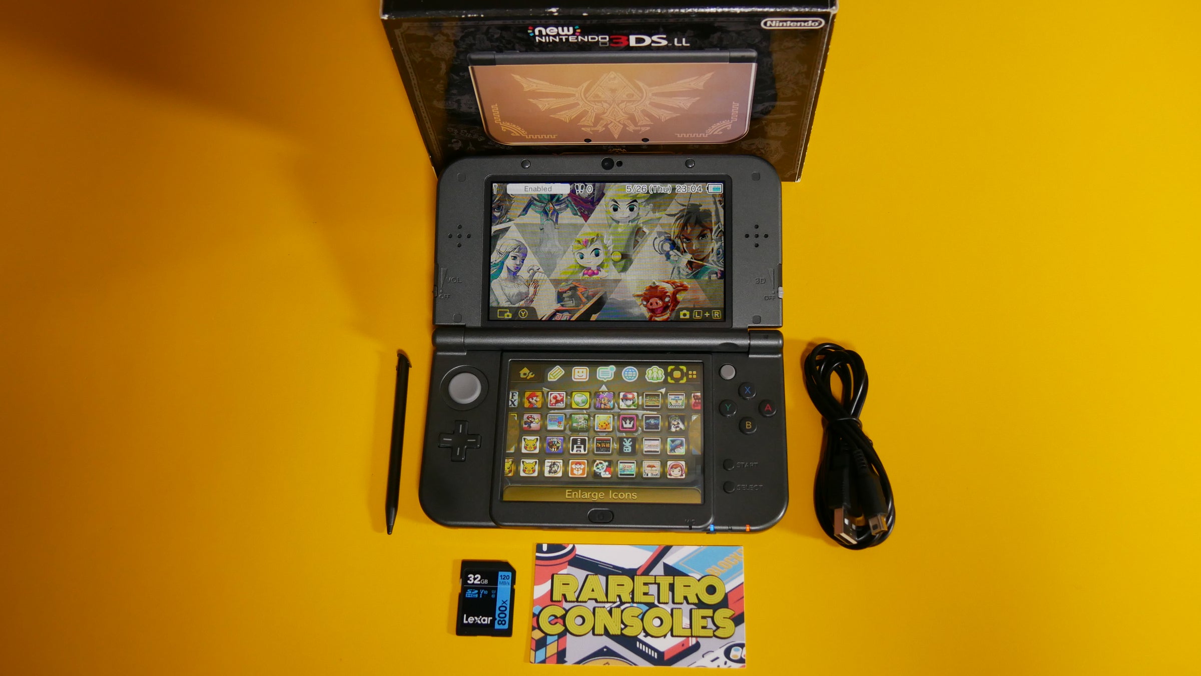 Dual IPS New Nintendo 3DS XL The Legend of Zelda Hyrule Edition