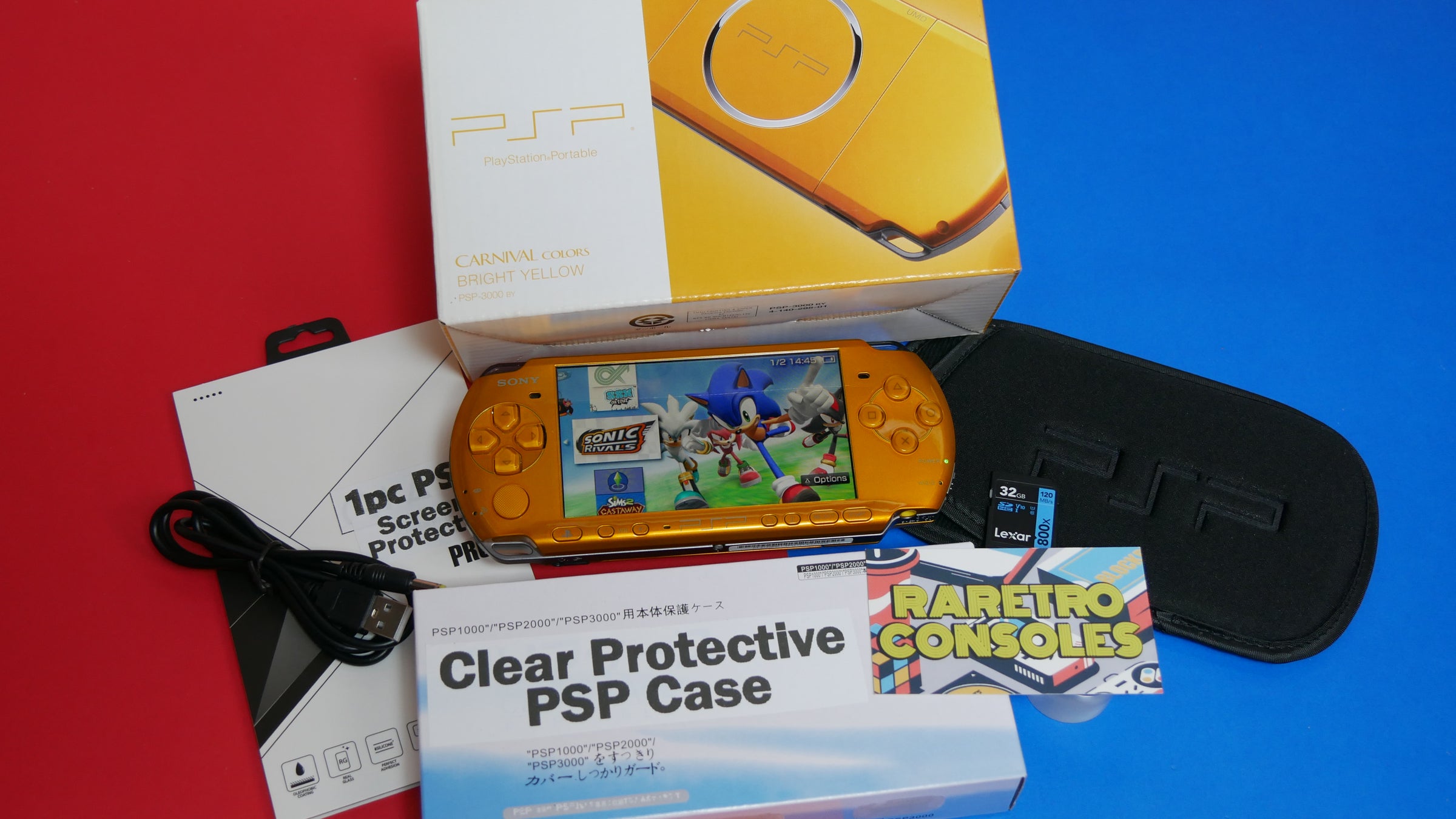 【美品】PSP-3000 本体 イエロー Amazon | PSP「プレイステーション・ポータブル」 ブライト・イエロー