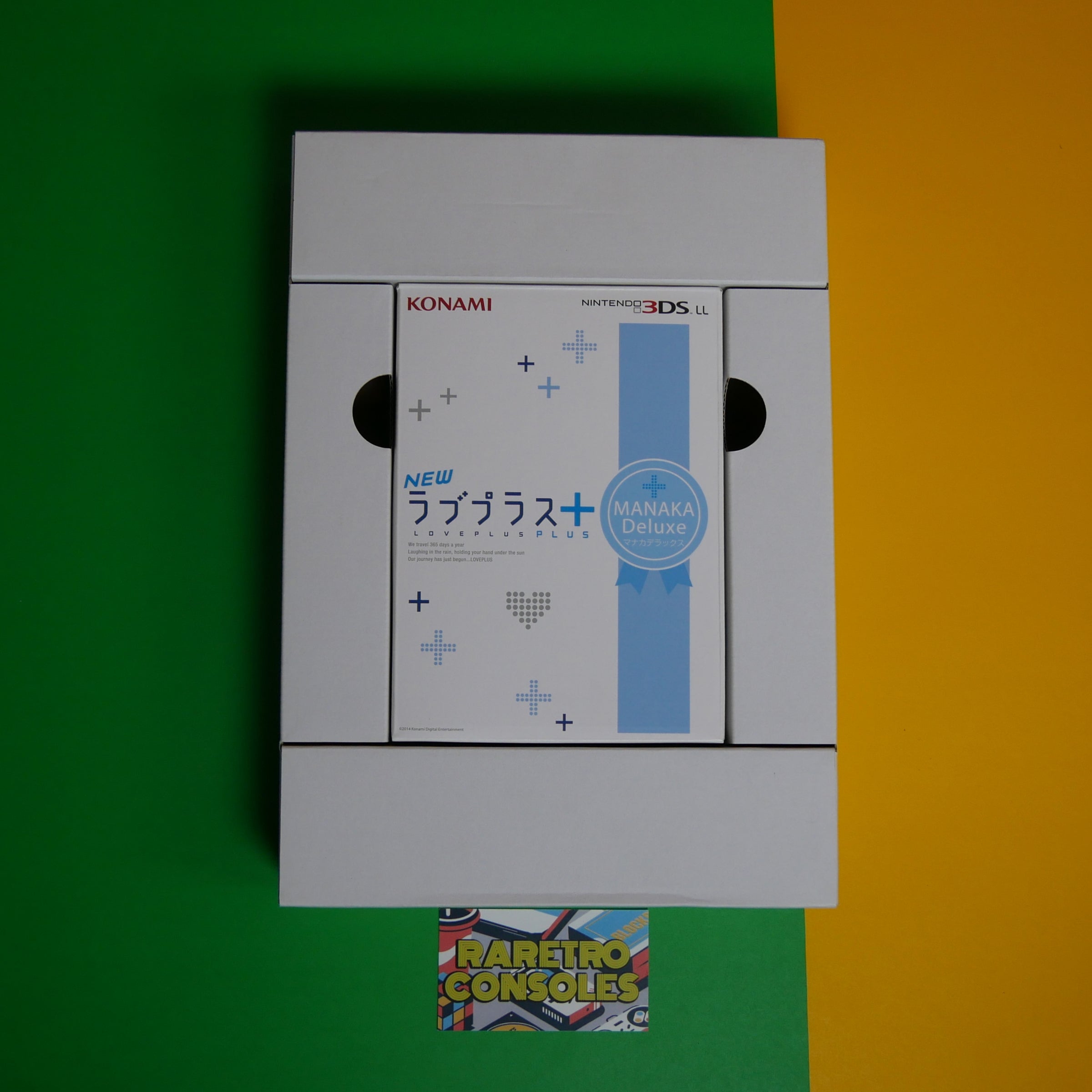 Nintendo 3DS XL New Love Plus+ Love Plus Manaka with big Box