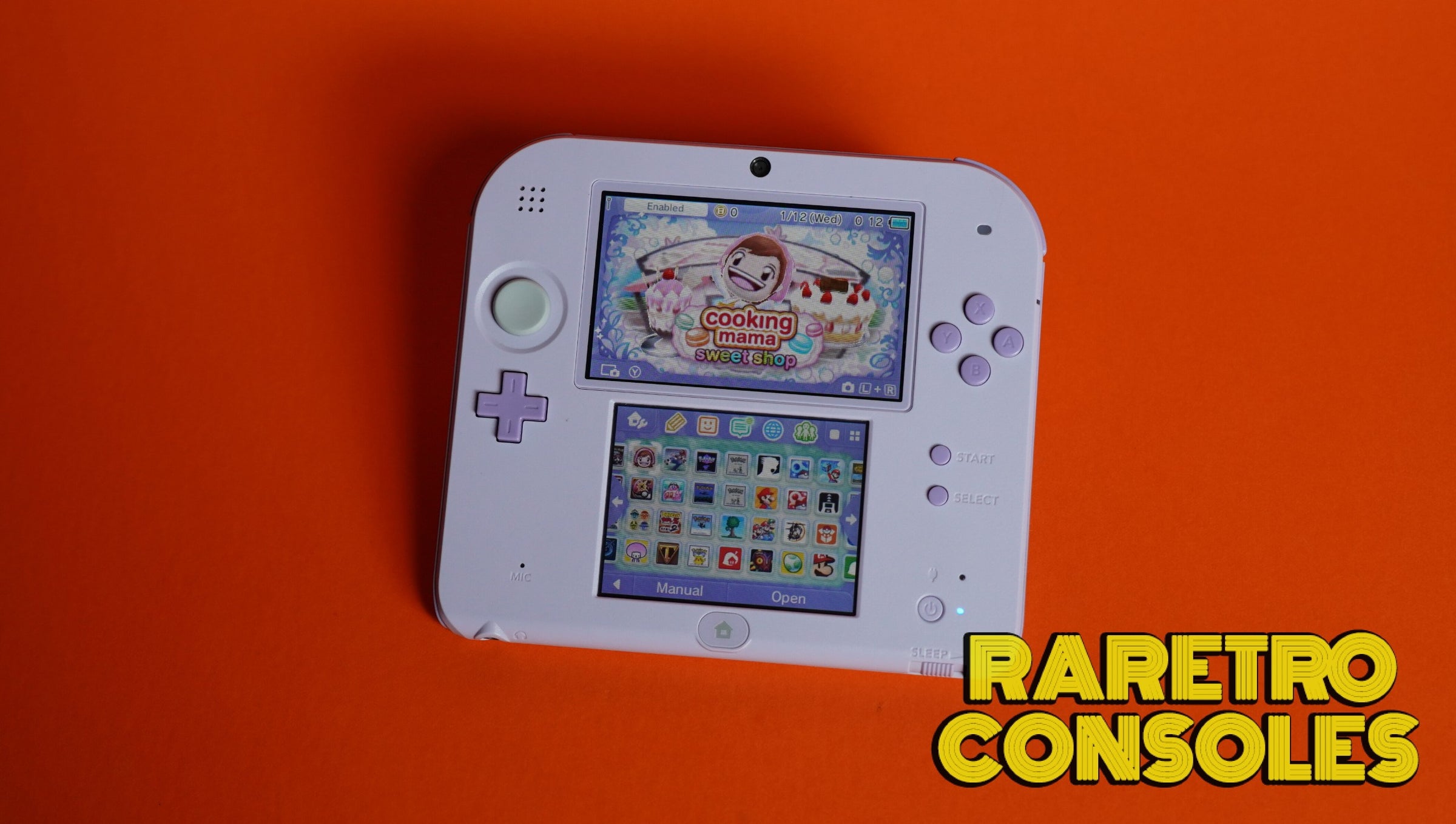 Lavender Nintendo 2DS - Purple Japanese Exclusive | Raretro Consoles