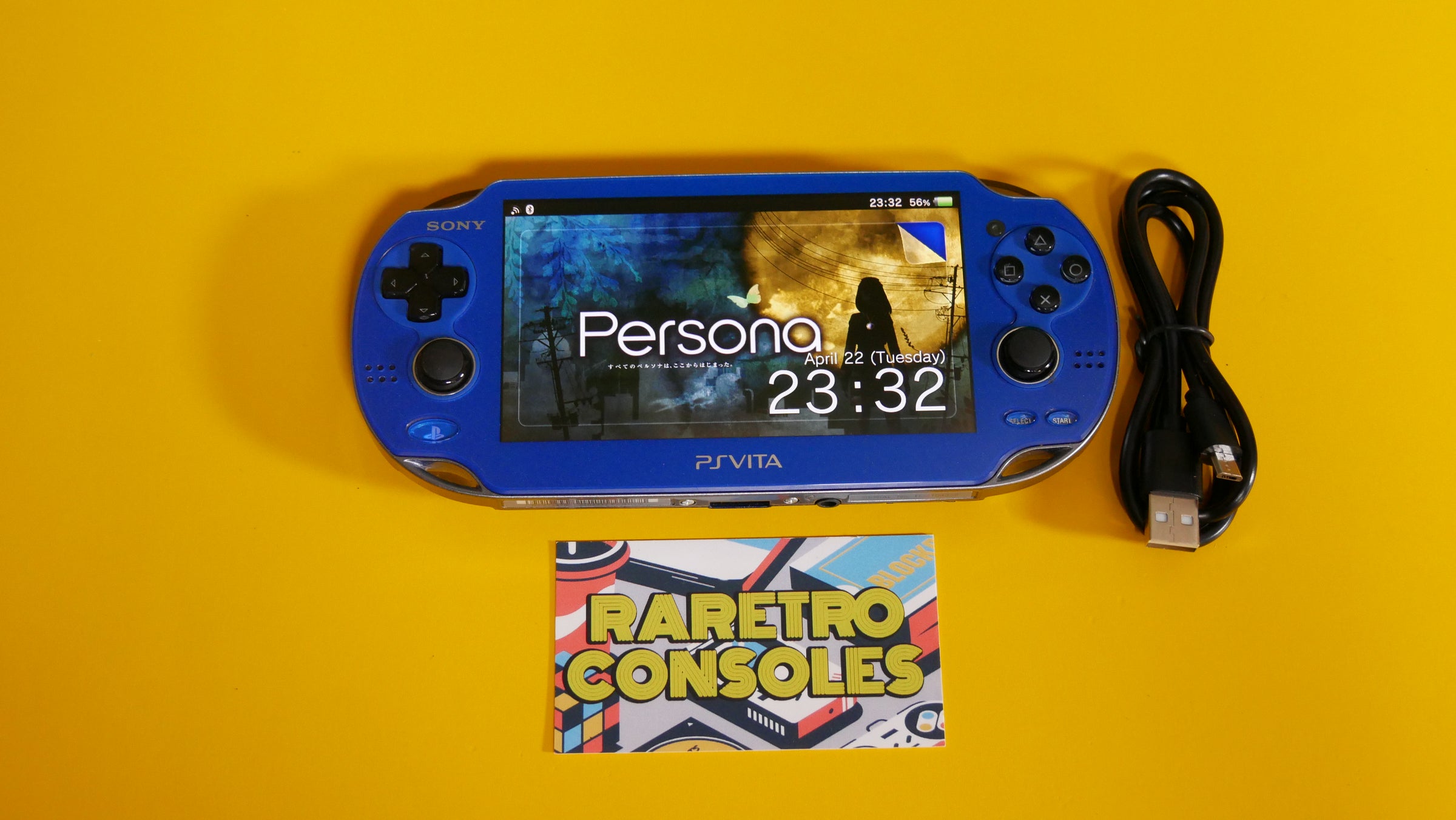 Cosmic Blue Sony PlayStation Vita OLED 1000 | Raretro Consoles