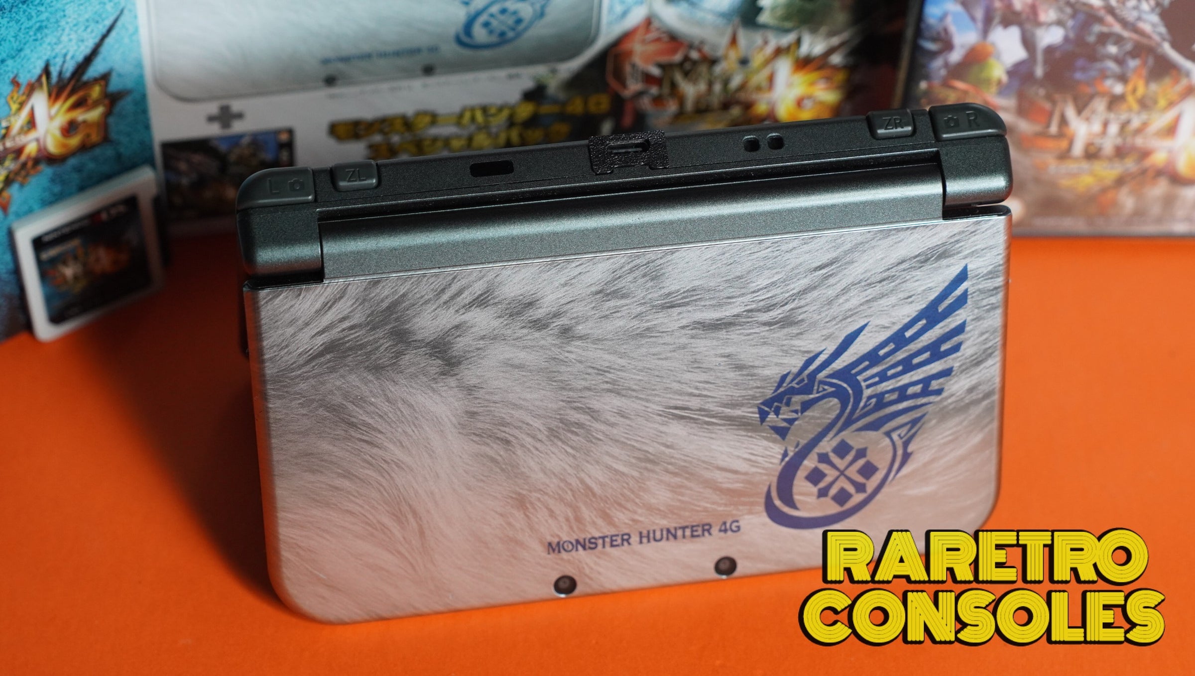 Dual IPS Nintendo New 3DS XL Monster Hunter 4G with Original Box