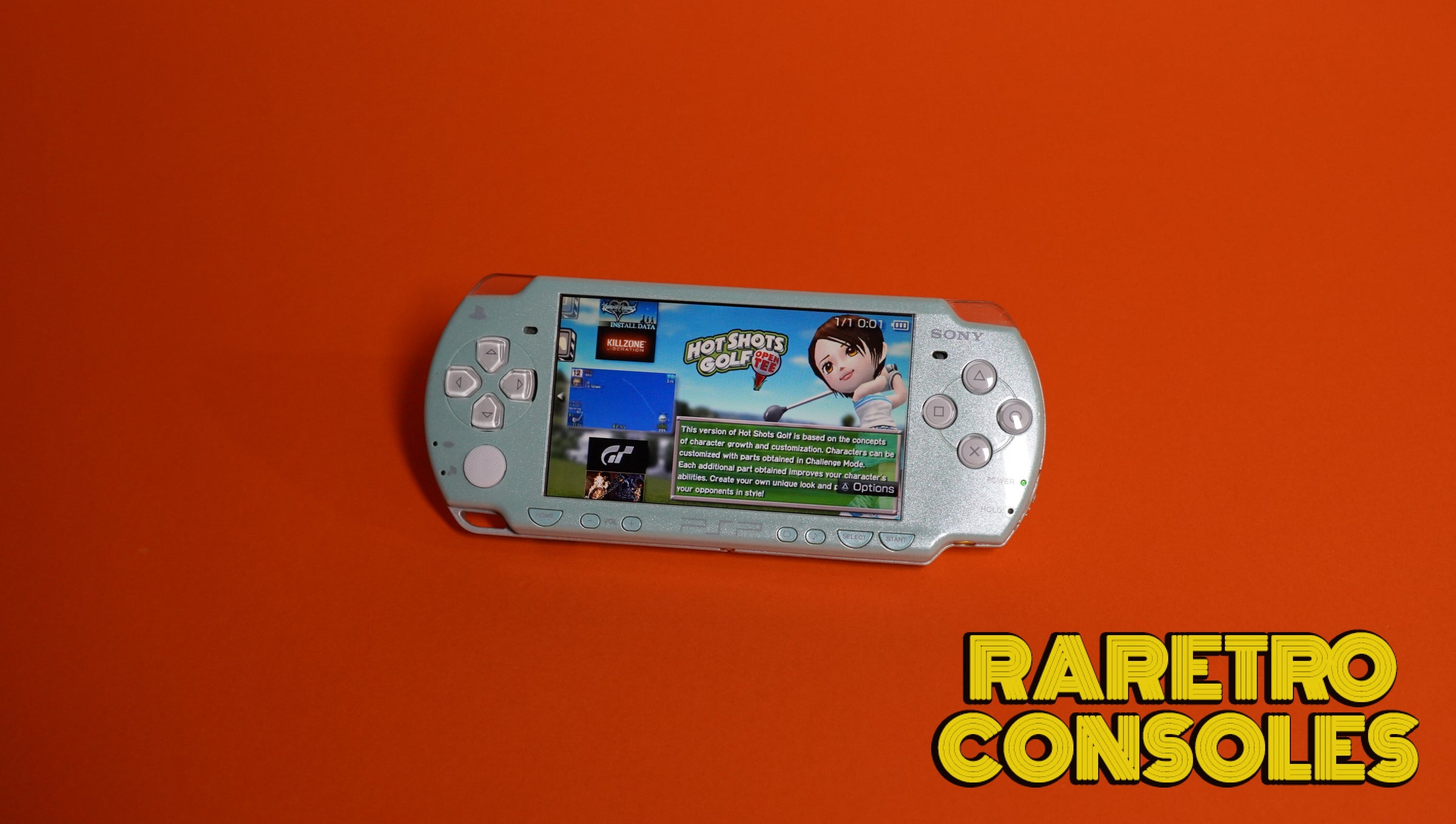 Sony PSP 2000 Launch Edition Mint Green | Raretro Consoles