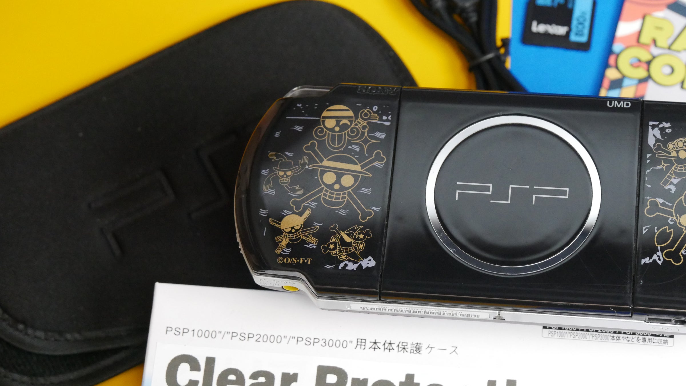 PSP 本体 ワンピース 限定品 Sony PSP 3000 One Piece Romance Dawn Limited Edition Console