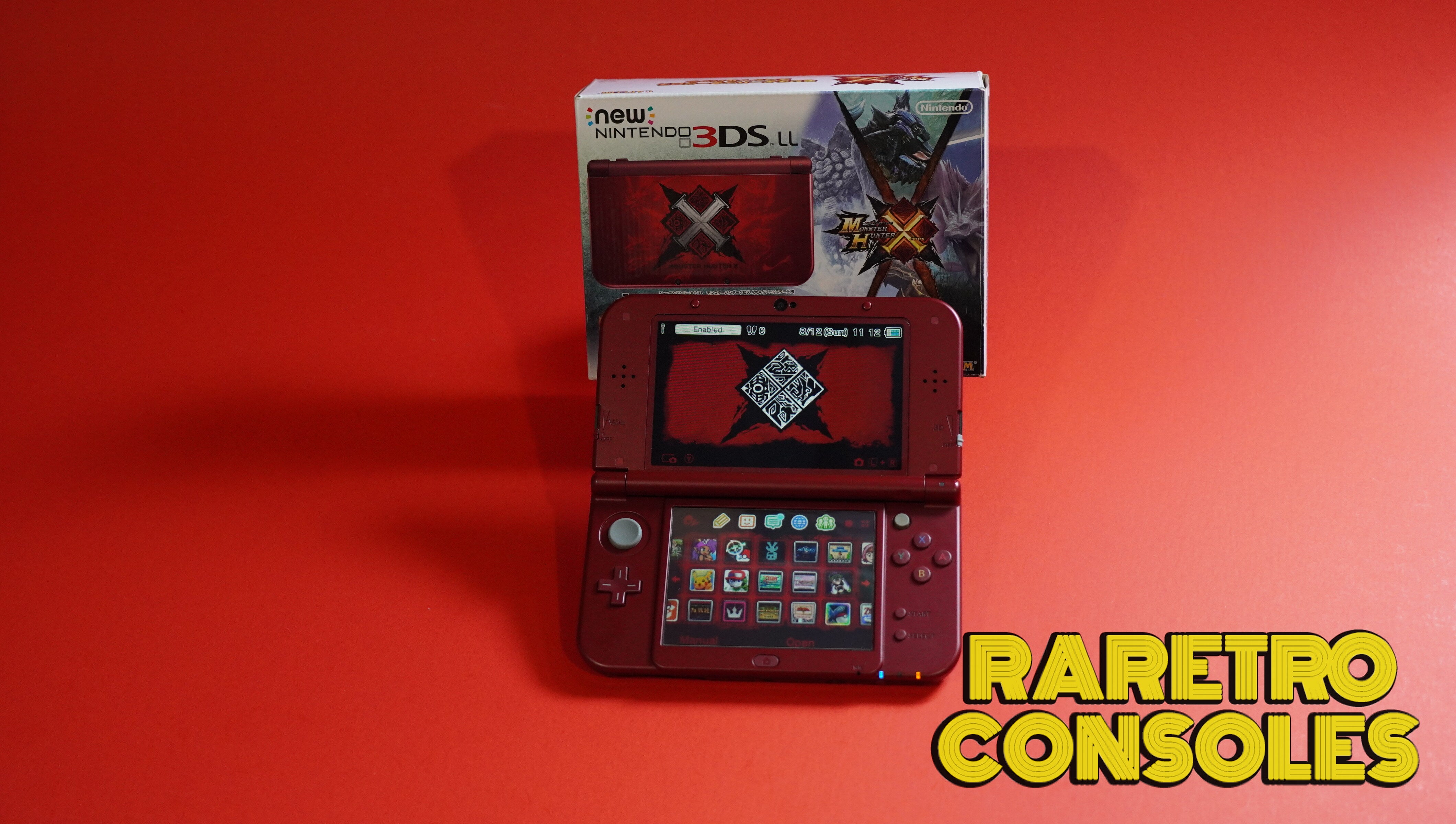 Dual IPS New Nintendo 3DS XL Monster Hunter Generations X with Box