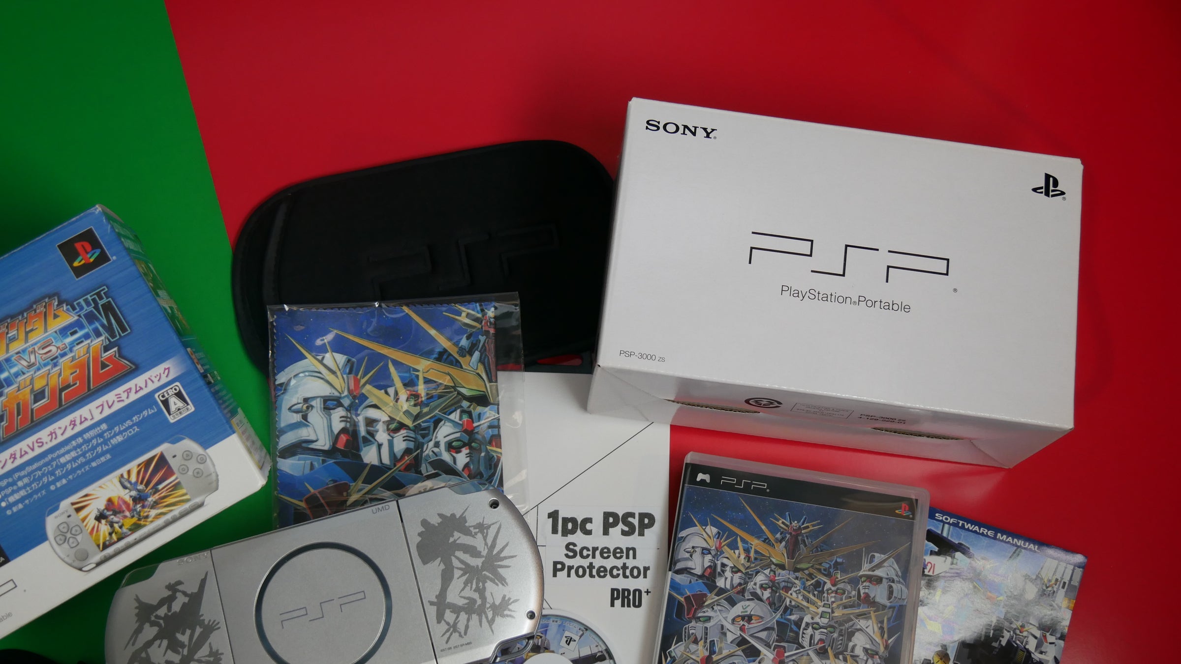 PSP3000とソフトまとめ Gundam vs Gundam PSP 3000 With Box | Brand New! | Raretro Consoles