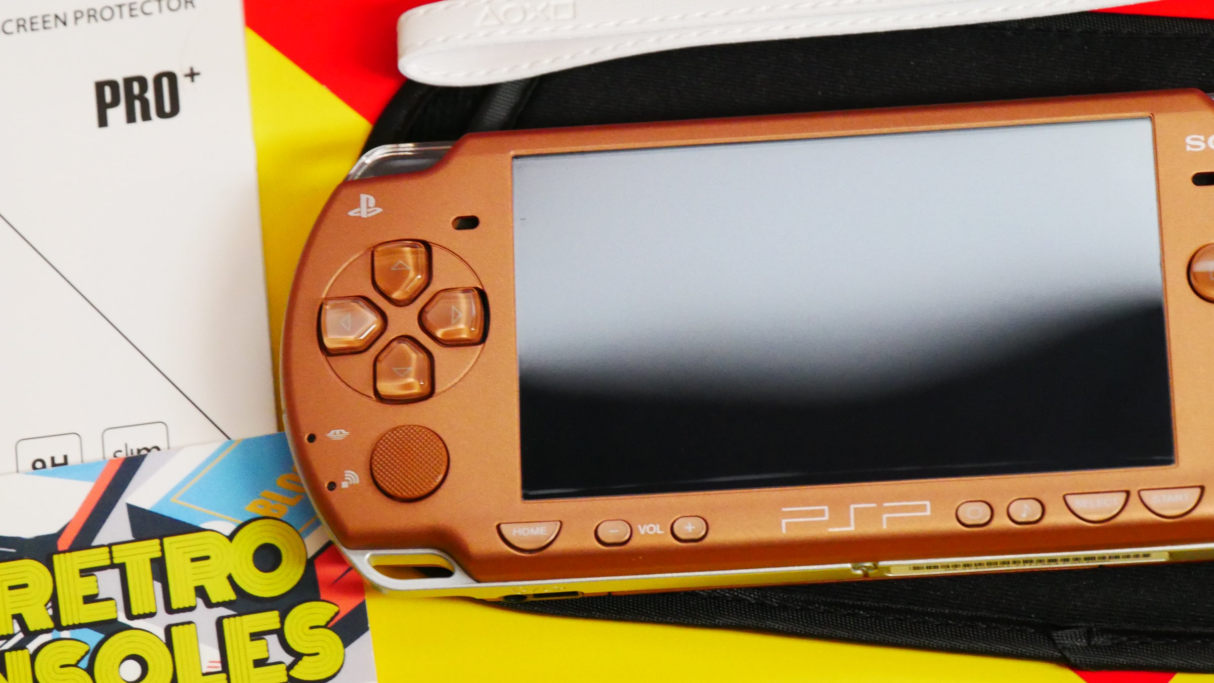 Sony PlayStation Portable PSP 2000 Matte Bronze with box | Raretro
