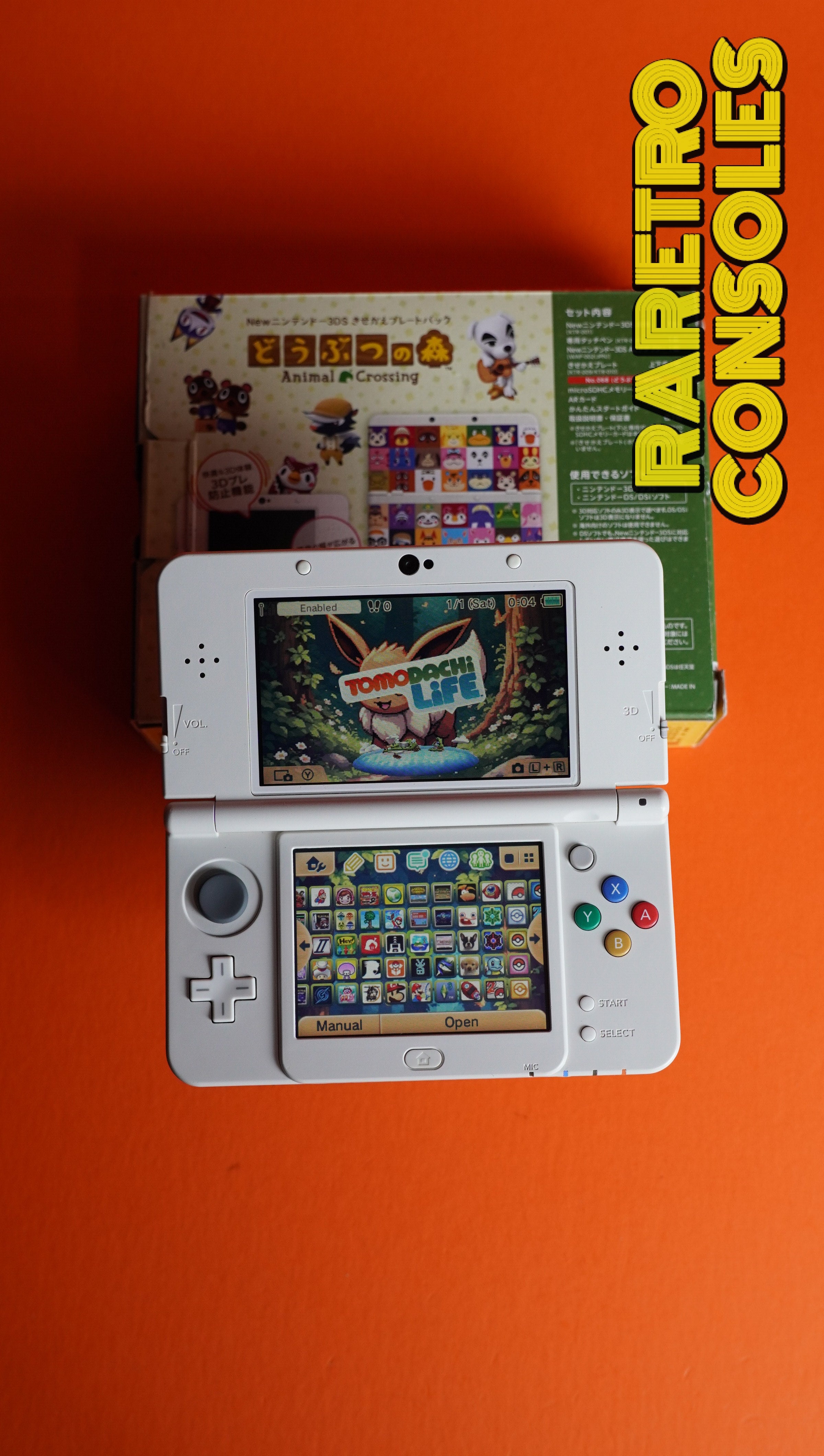 Animal Crossing New 3DS Pack with No. 068 Animal Crossing Tile