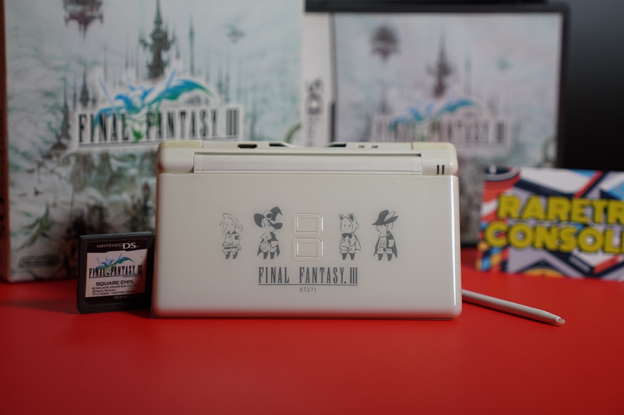 ニンテンドー DS ライト ファイナルファンタジー Ⅲ クリスタルエディション Nintendo DS Lite Final Fantasy III Crystal Edition (Japan