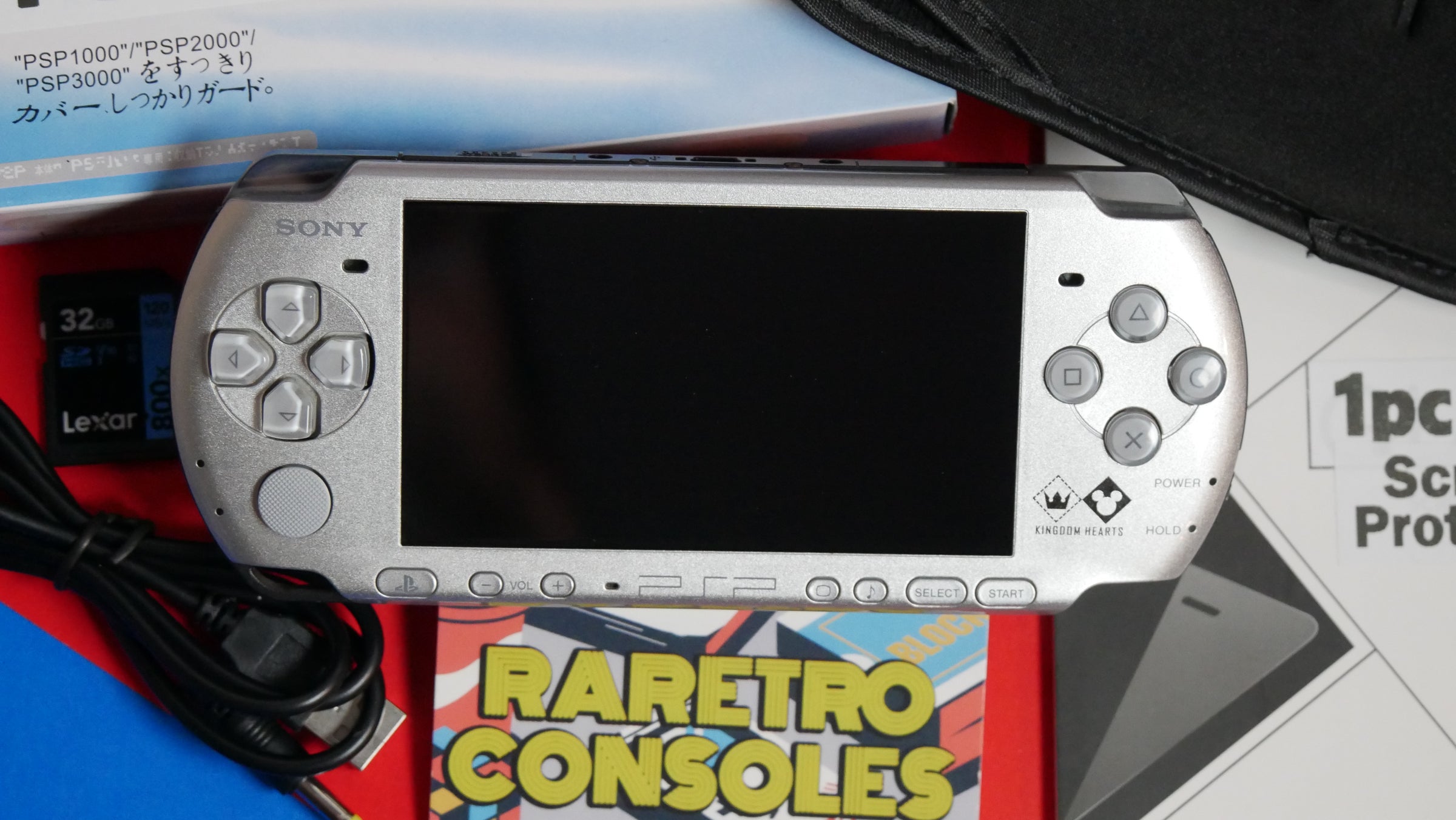 PlayStation Portable - PSP-3000 キングダムハーツデザイン Sony PSP 3000 Kingdom Hearts: Birth By Sleep Limited Edition