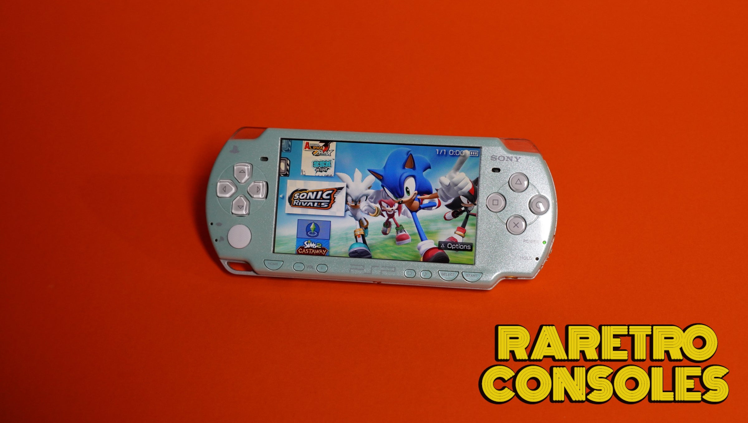 Sony PSP 2000 Launch Edition Mint Green | Raretro Consoles