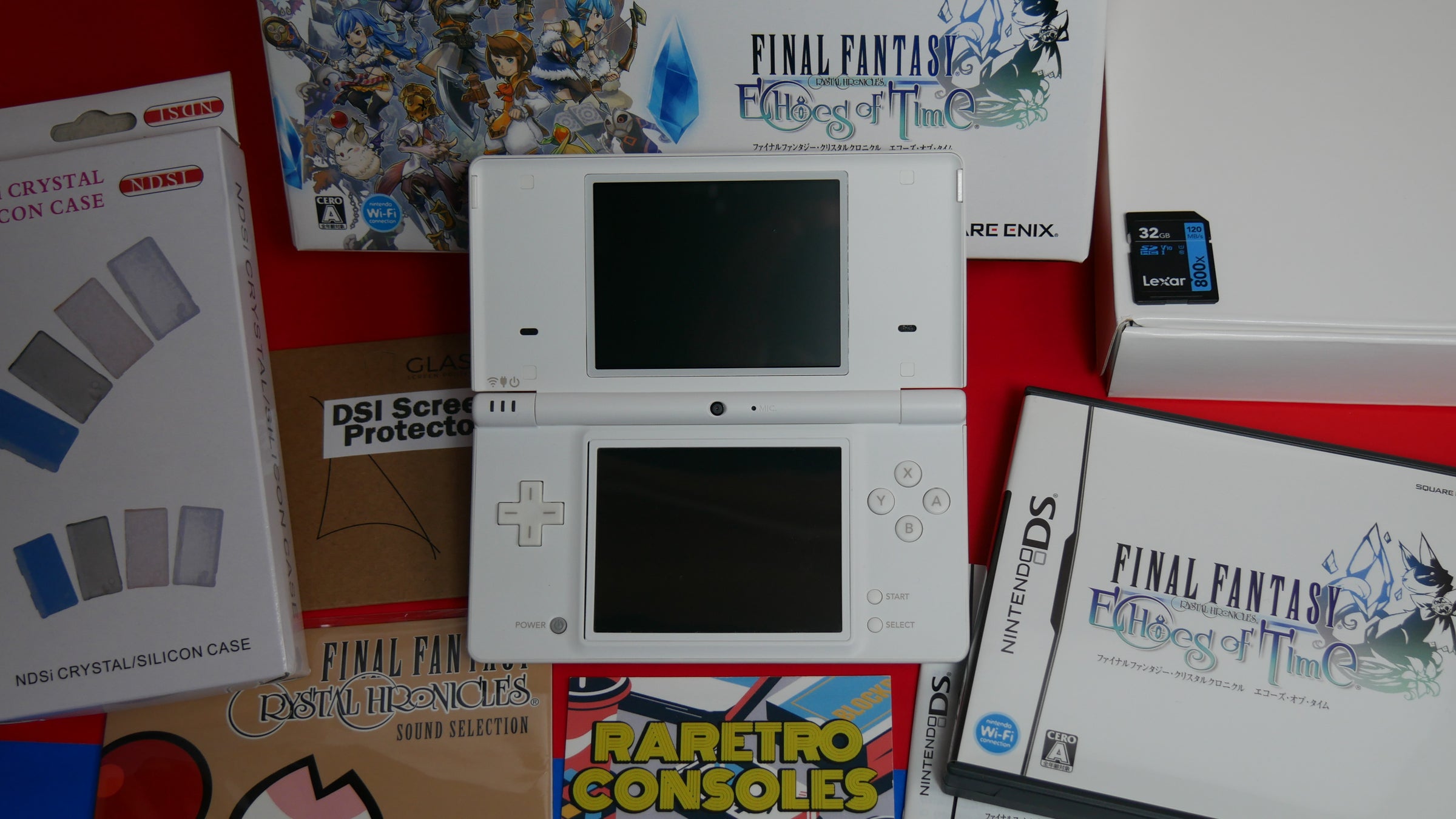 Nintendo DSi Final Fantasy Crystal Chronicles Echoes of Time with 
