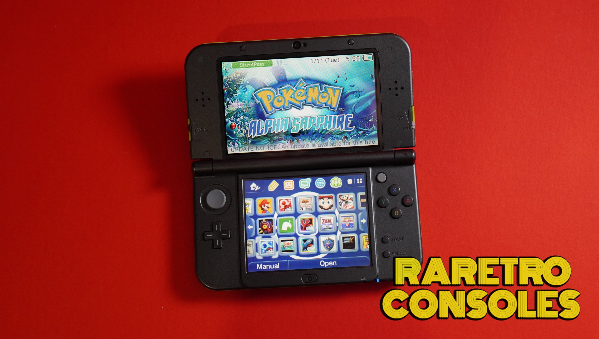 ３DS Ultimate Dual IPS & USB C Lime Green New Nintendo 3DS XL | Raretro