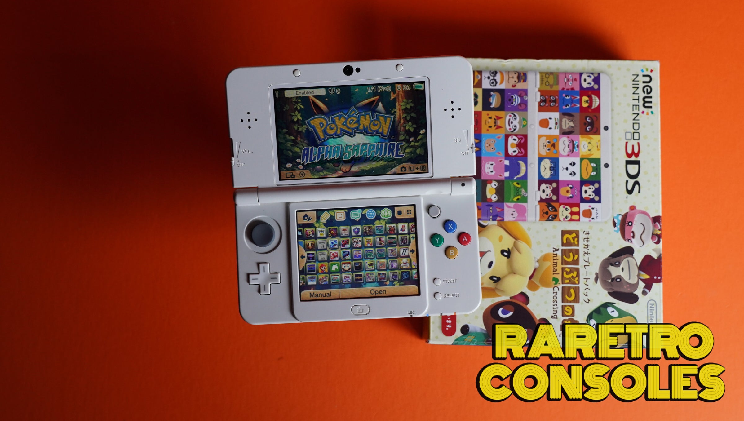 Animal Crossing New 3DS Pack with No. 068 Animal Crossing Tile