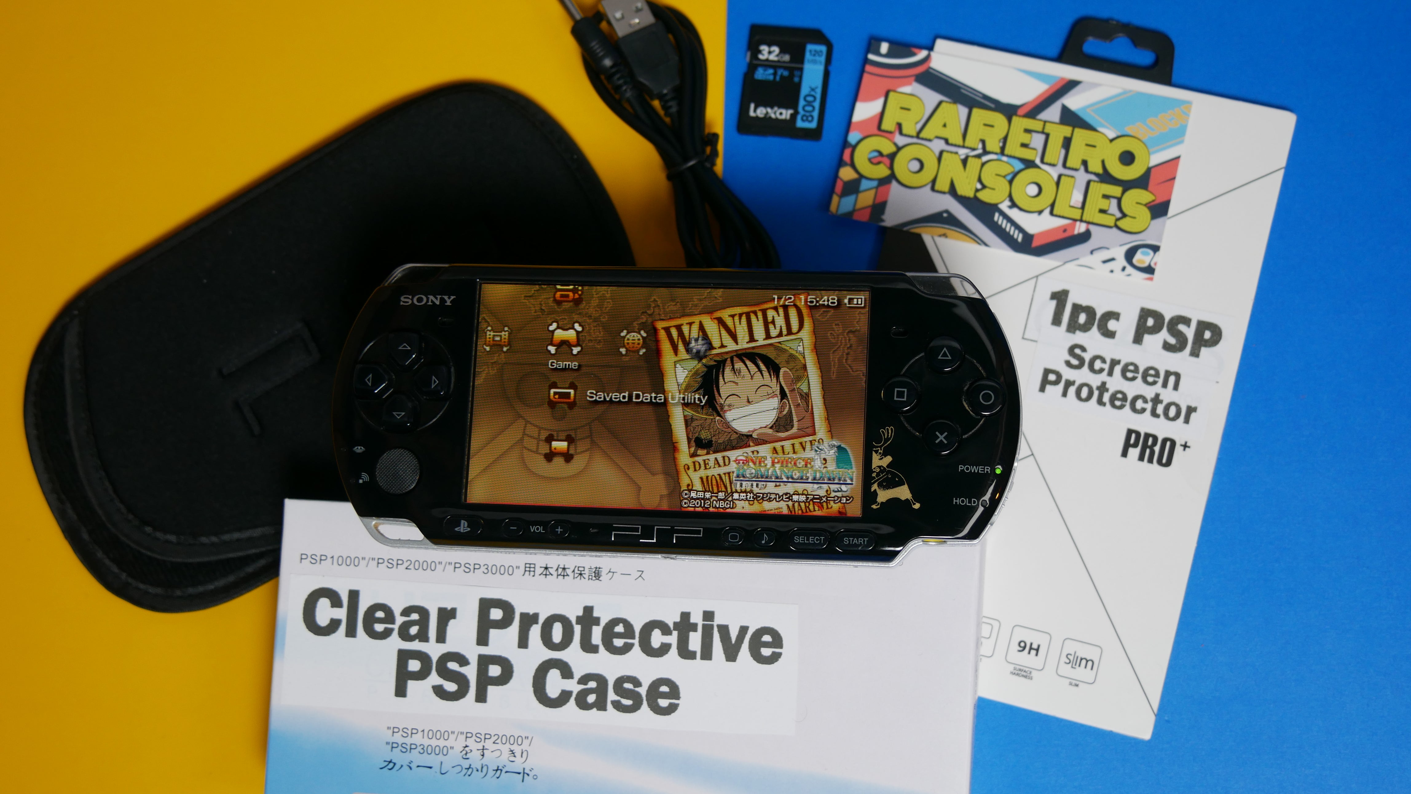 Sony PSP 3000 One Piece Romance Dawn Limited Edition Console