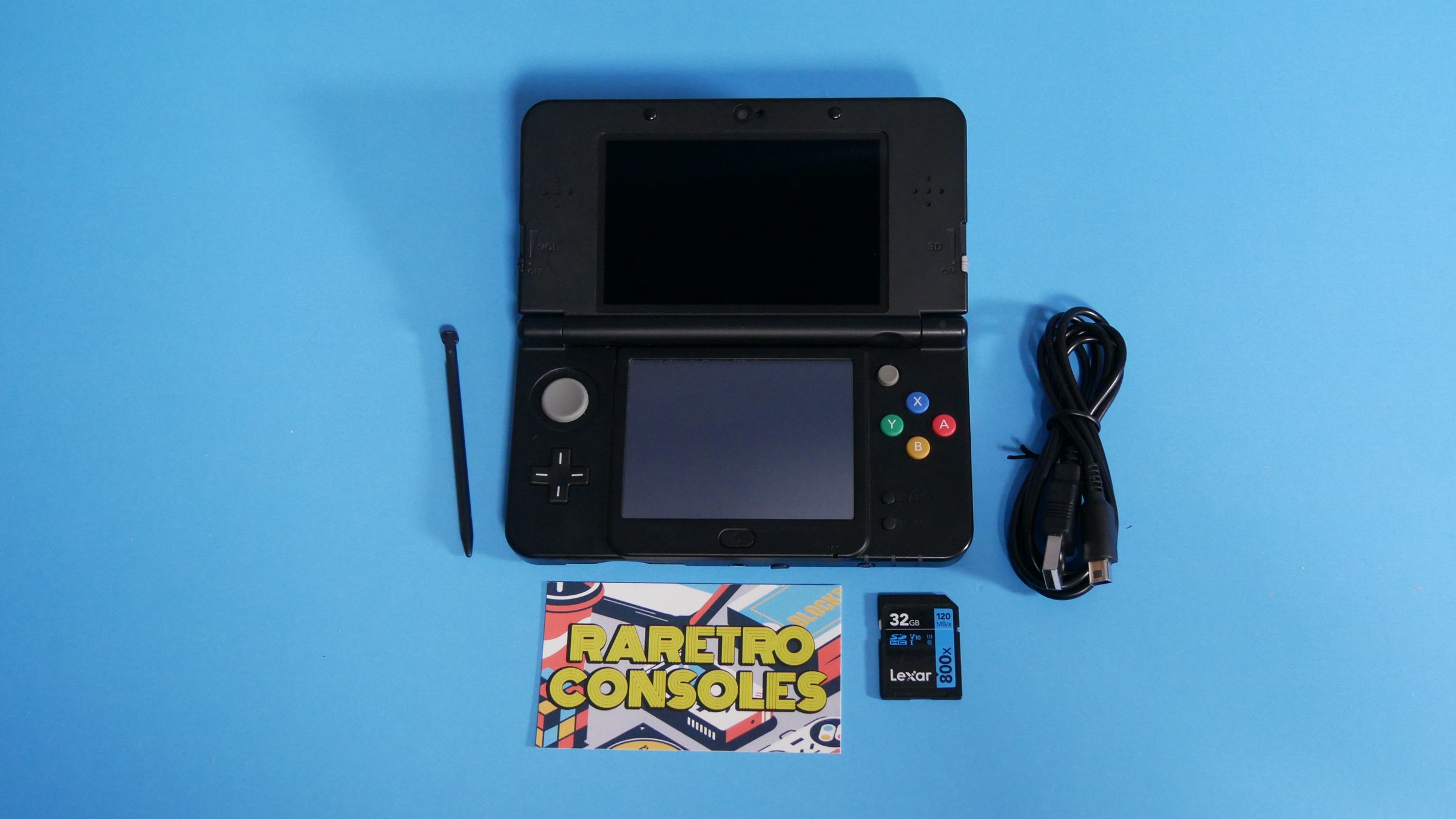 New Nintendo 3DS with No. 053 Boo Clouds Plates | Raretro