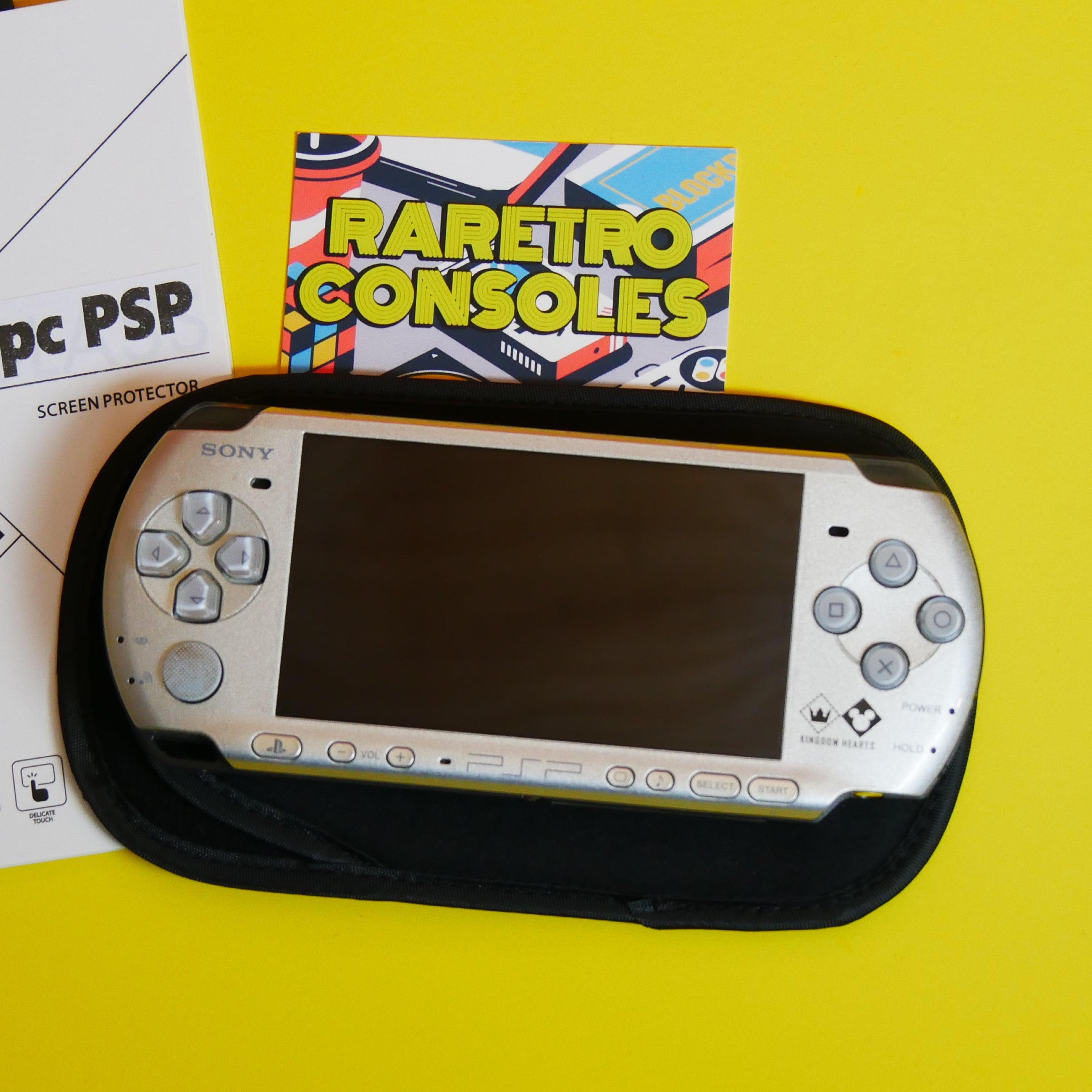 Sony PSP 3000 Kingdom Hearts Birth By Sleep Console