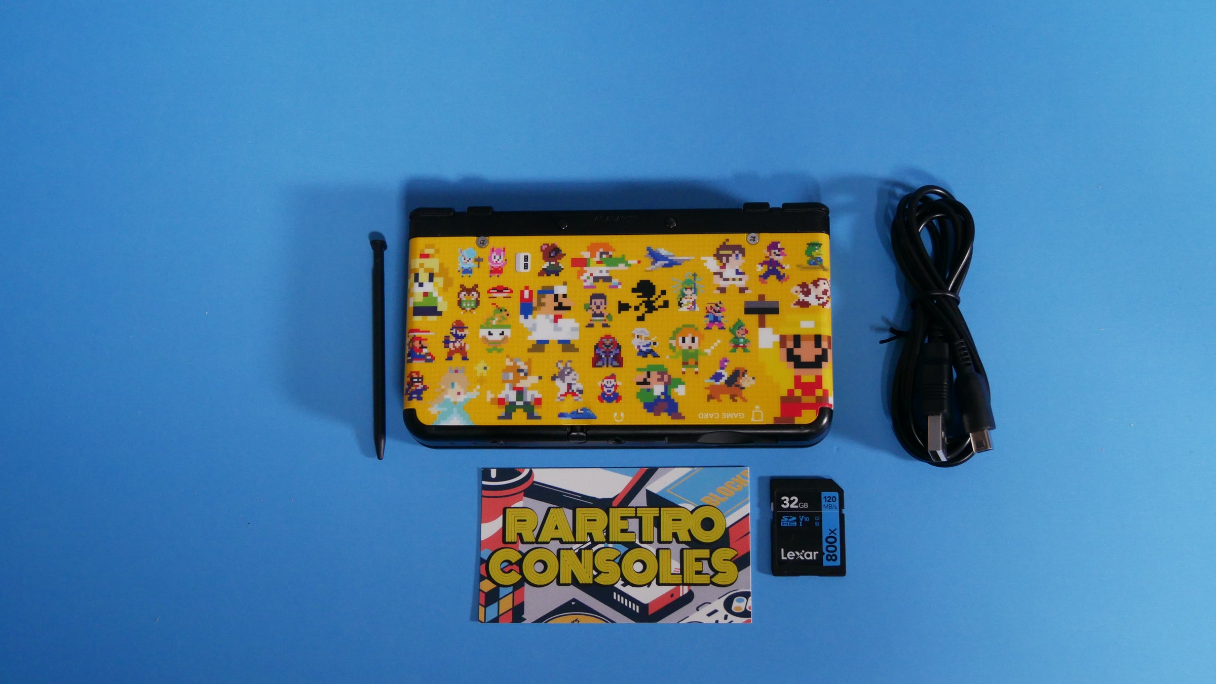 Nintendo 3DS 青 + Super Mario Bros. Amazon.com: Nintendo 3DS XL Console with Super Mario 3D Blue