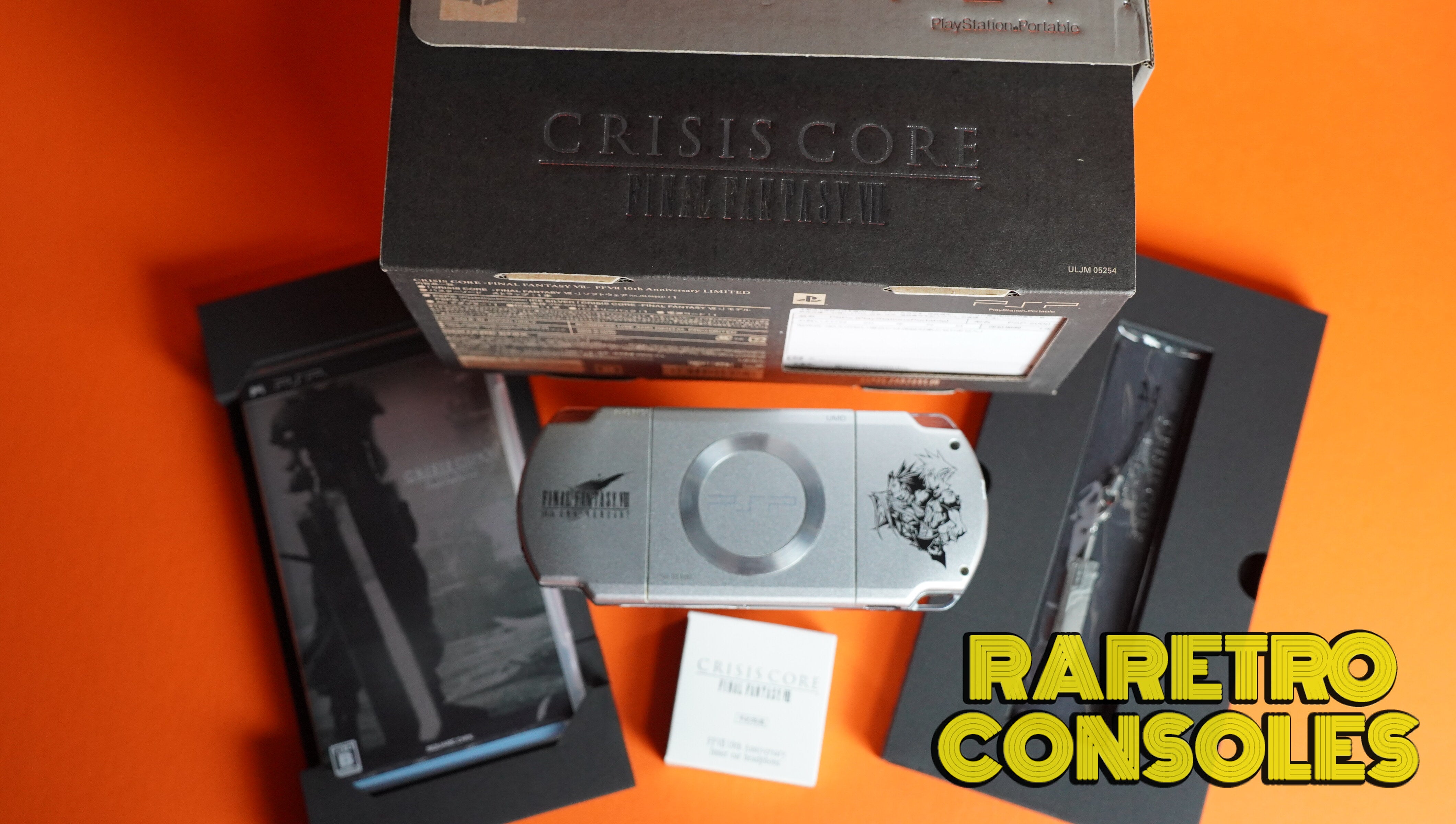 Psp Core Box Final Fantasy Crisis Core 10th Anniversary Sony PSP 2000 LE with Box ...
